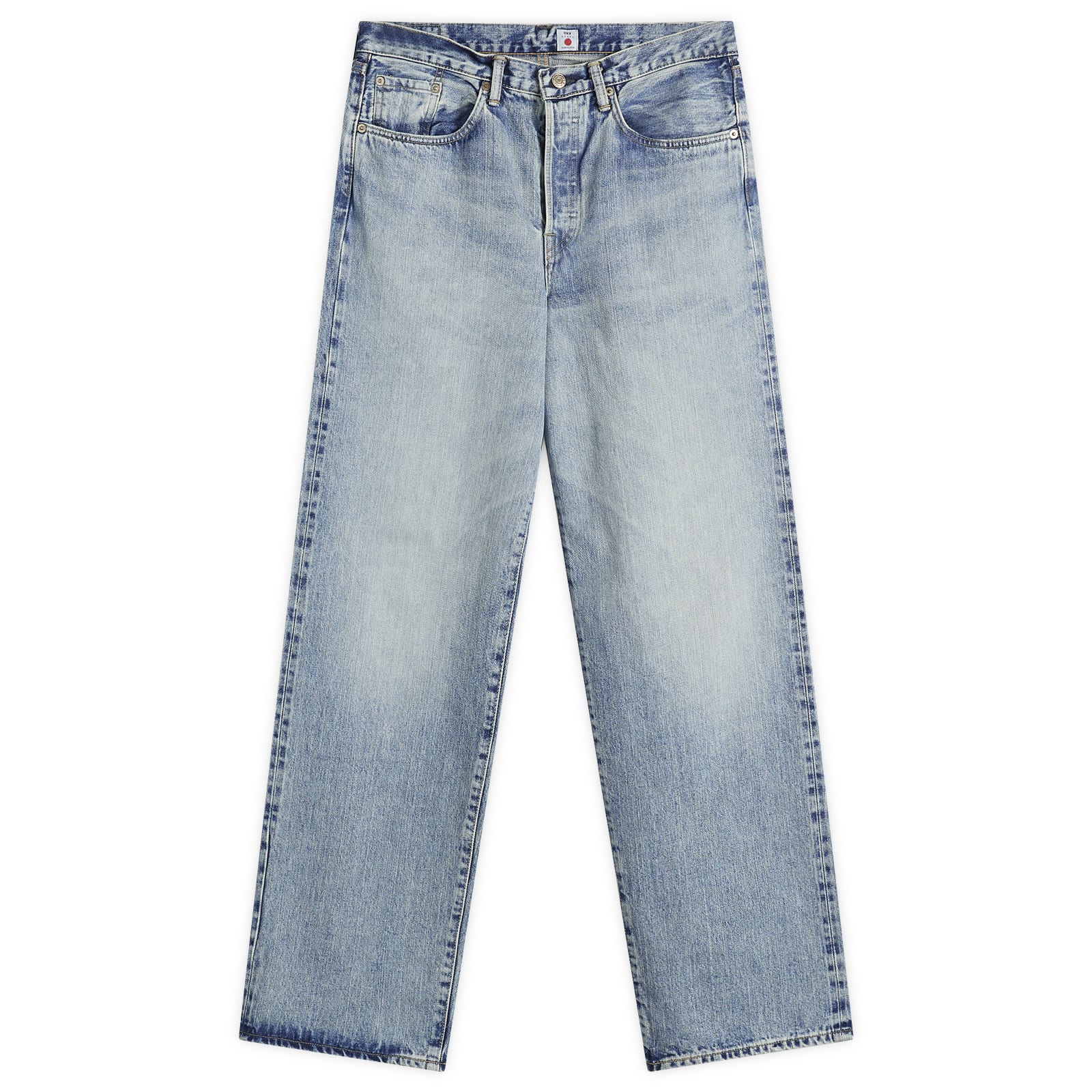 Edwin Men’s Wide Fit Red Selvedge Denim Jeans Blue
