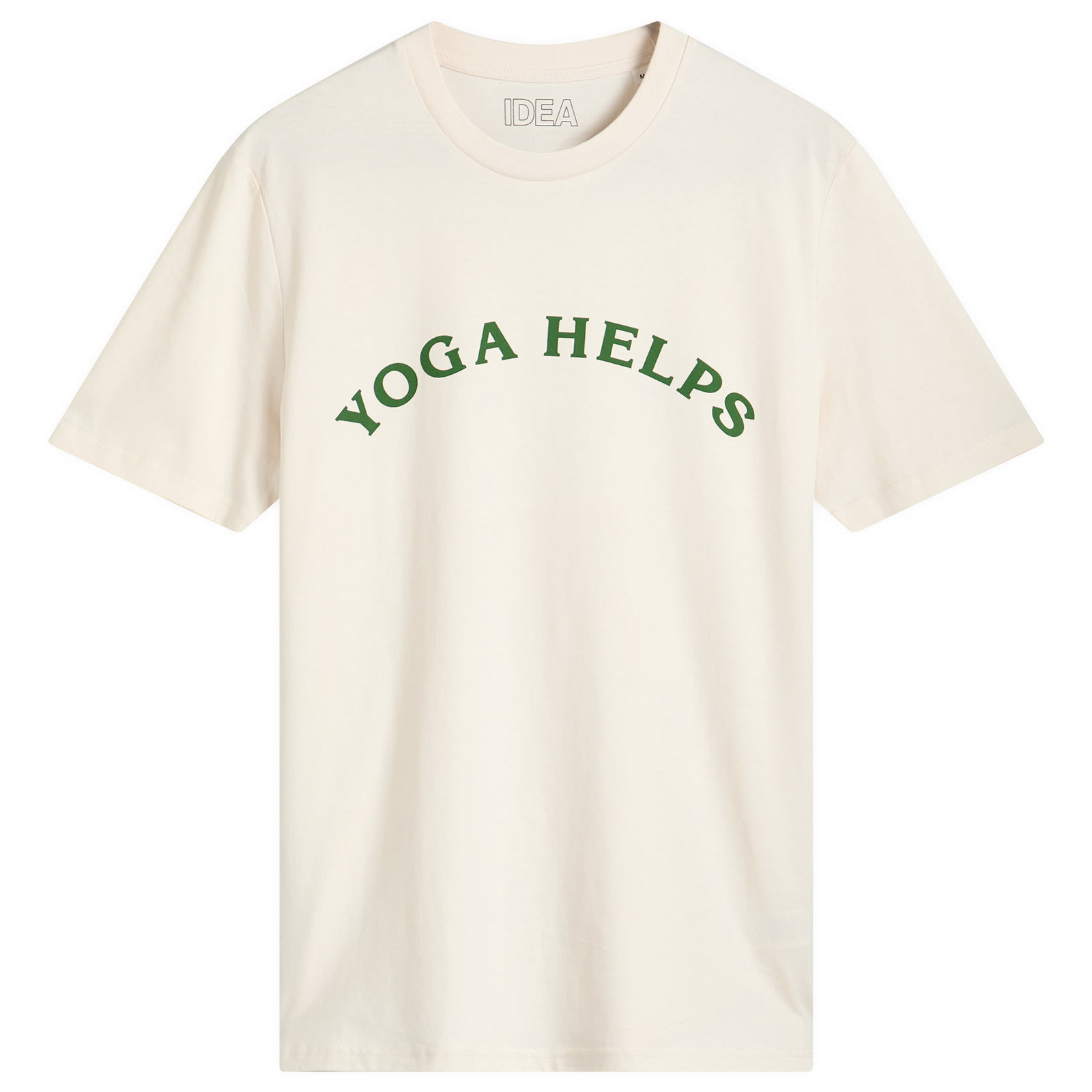 IDEA Yoga Helps T-Shirt Vintage White