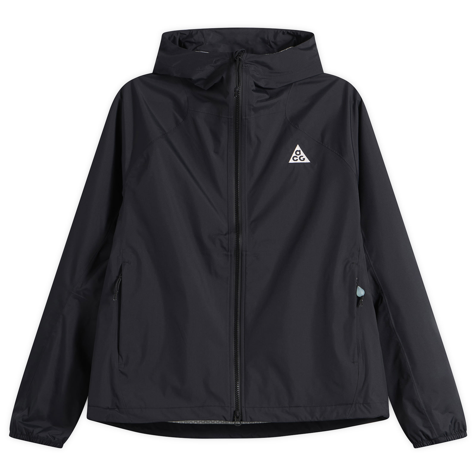 Nike Women's ACG Waterproof Phantazma Jacket in Black/Summit White, Size Small