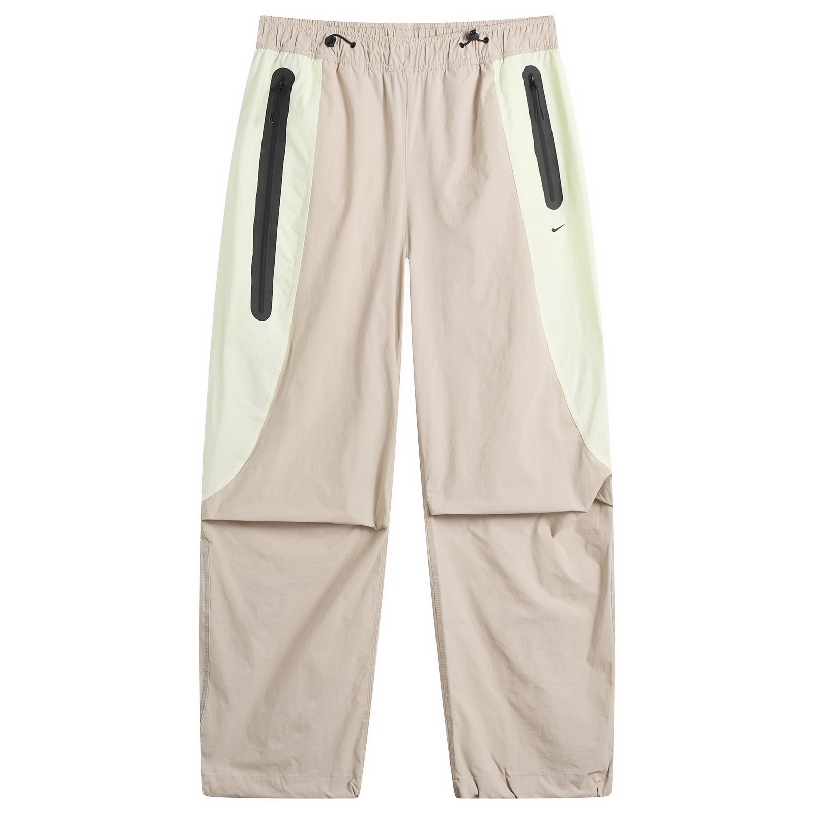 Nike Men's Tech Woven Pro Oversized Pant Cream/Volt Tint/Black