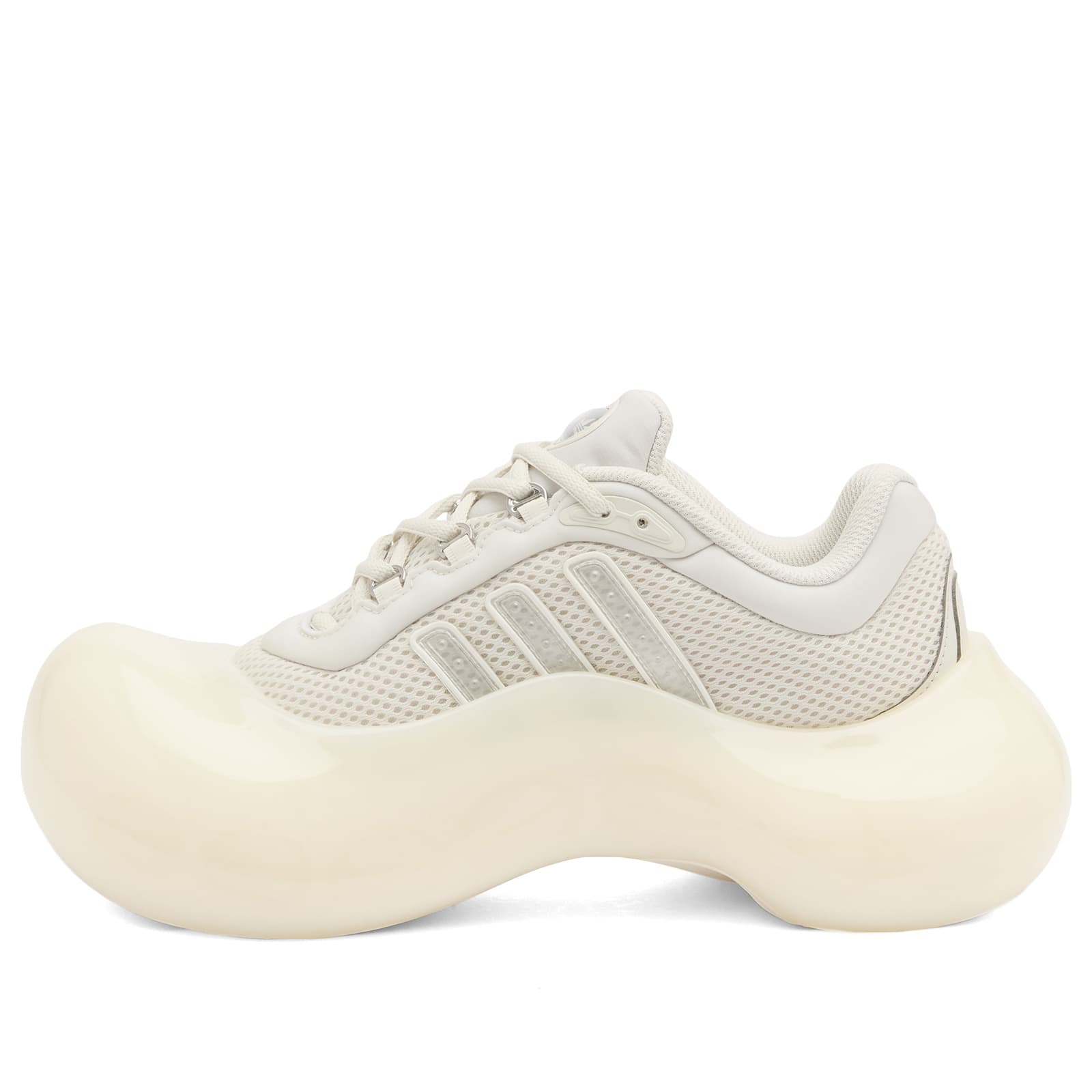 Adidas by Avavav Moonrubber Sneakers Off White, Silver