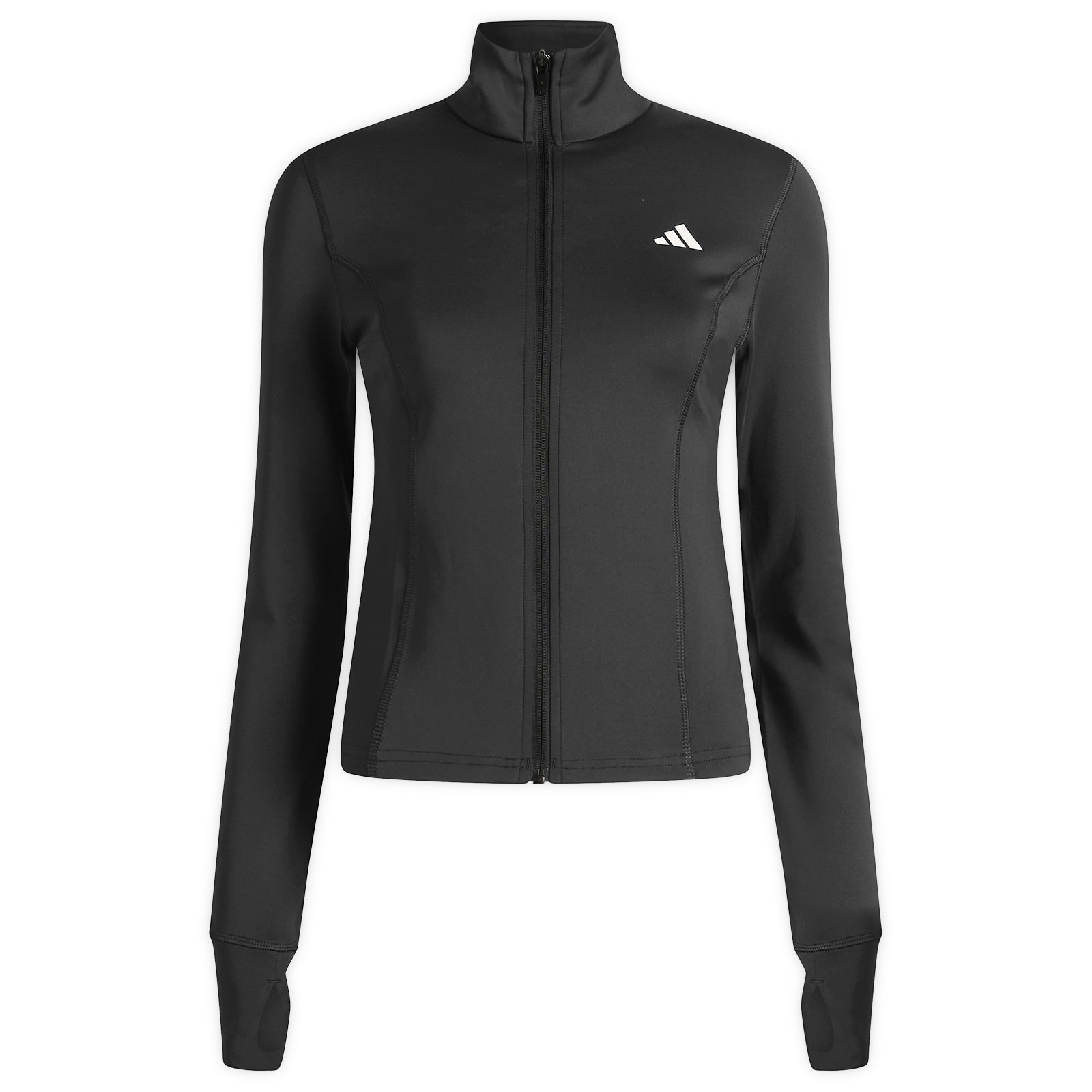 Adidas Women's Zip Thru Jacket in Black, Size X-Small