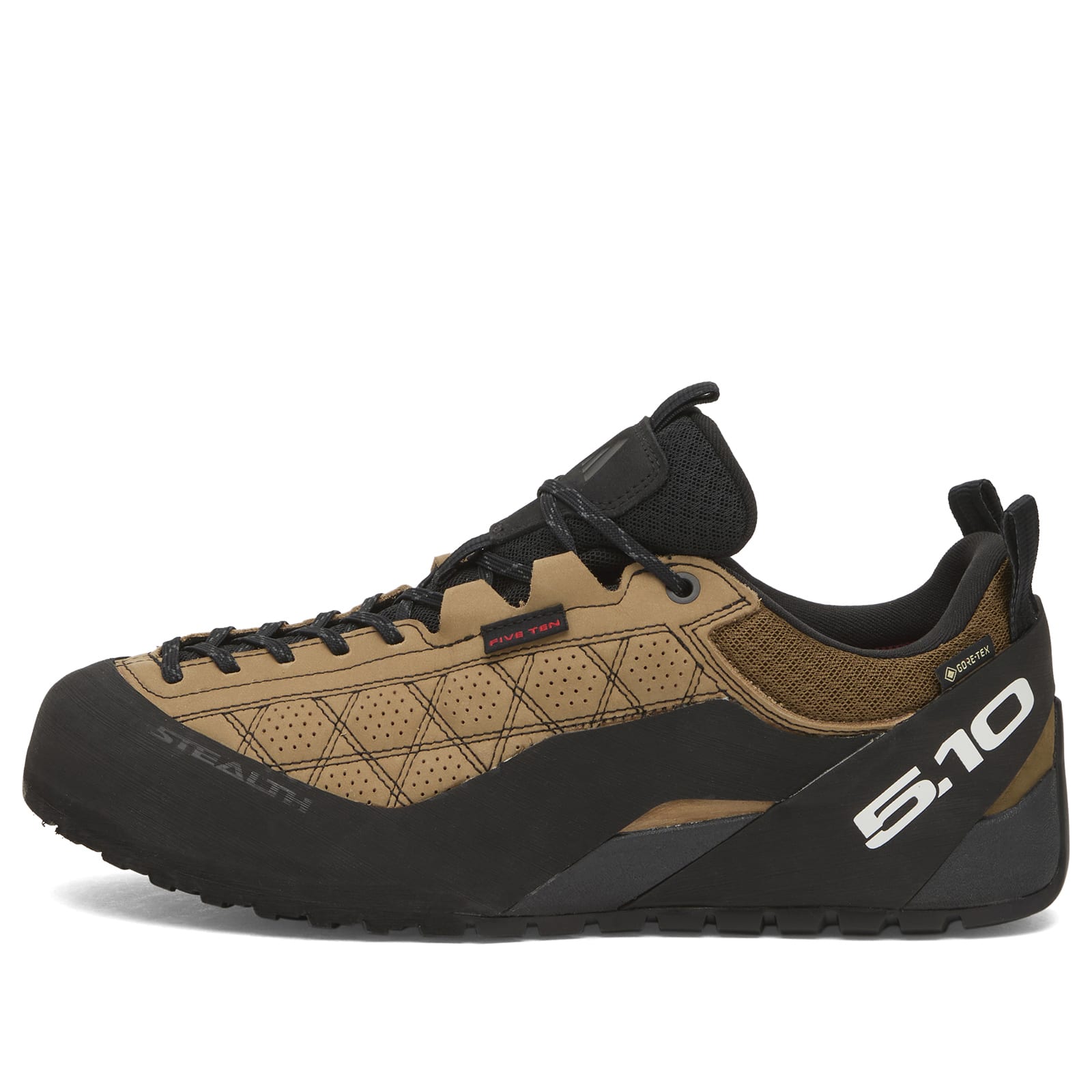 Adidas Men's Guidetennie Pro Gtx Sneaker in Cardboard/Ftwr White/Core Black - JQ6616