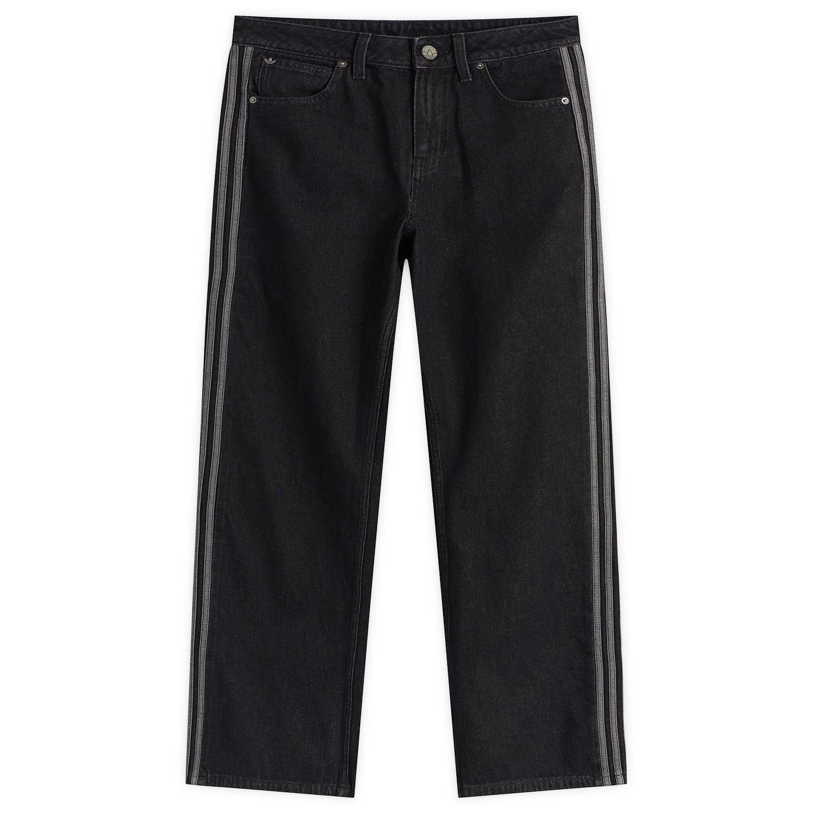 Adidas Women's Firebird Denim Trackpants True Black Denim