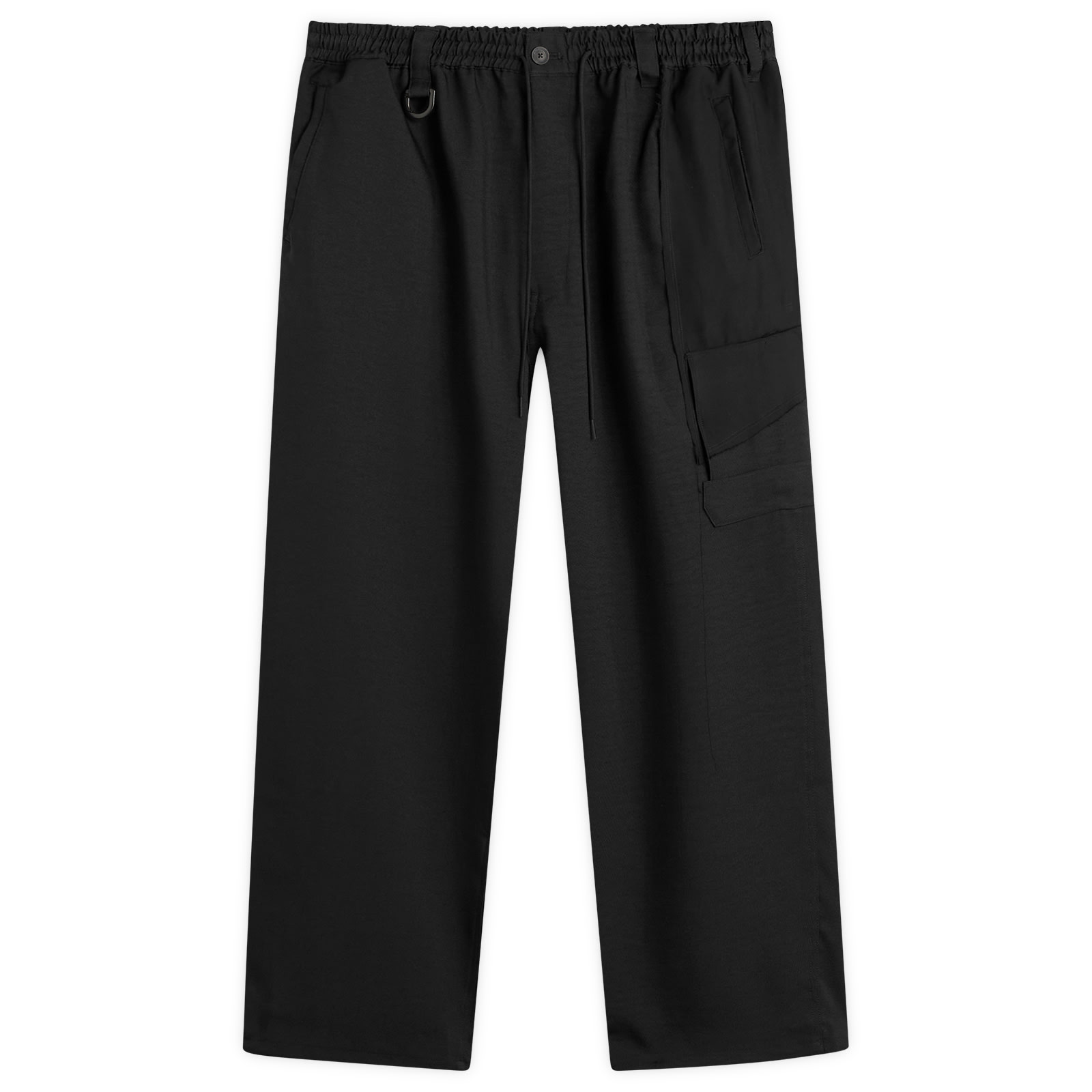 Y-3 Men's Tailored Wide Leg Pant Black