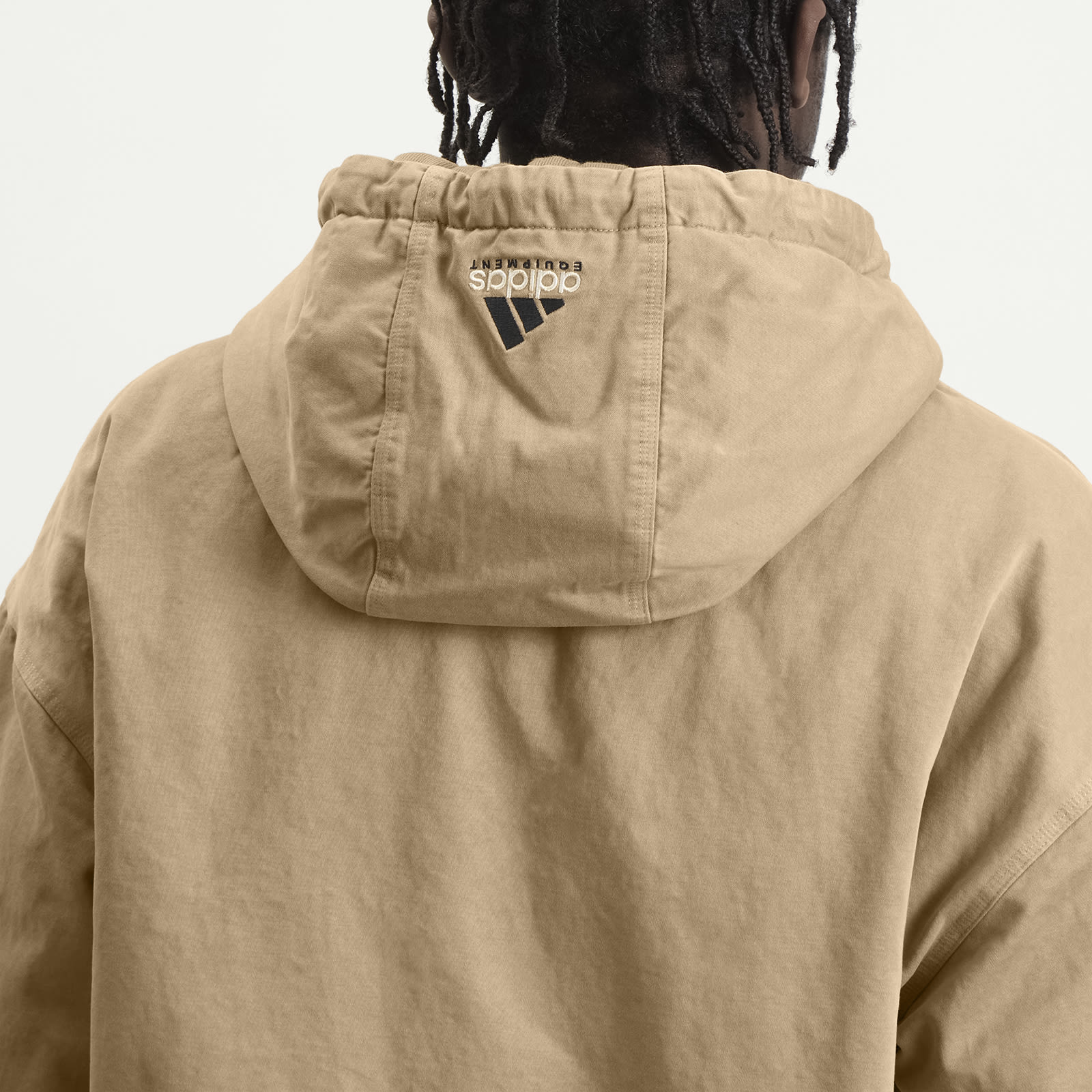 adidas Originals Adidas Men's EQT Jacket Stone Khaki | KE6076