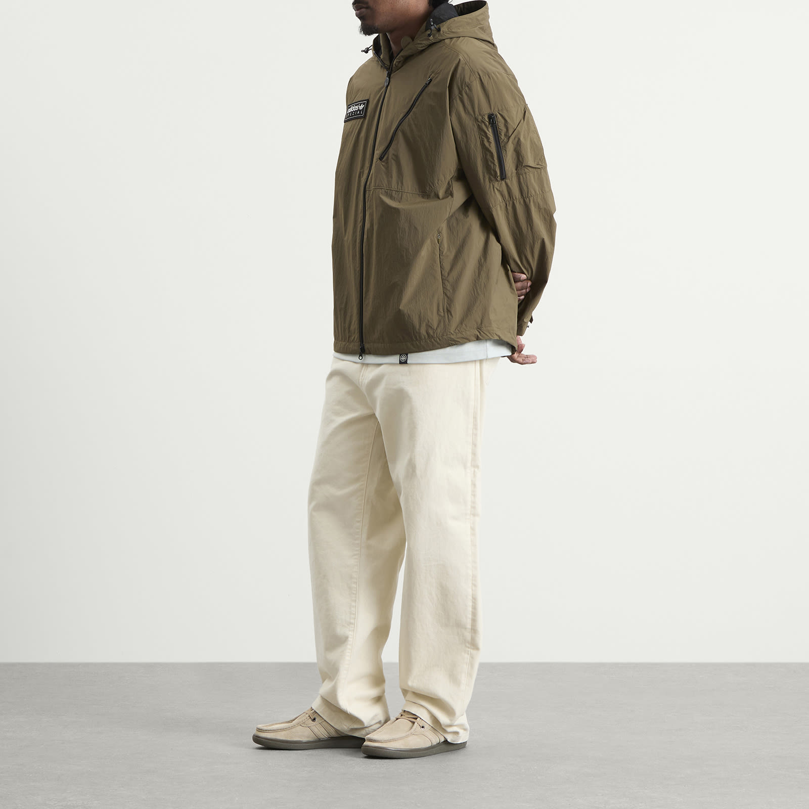 adidas Originals Adidas Men's Spezial Buckstead Jacket Trace Olive