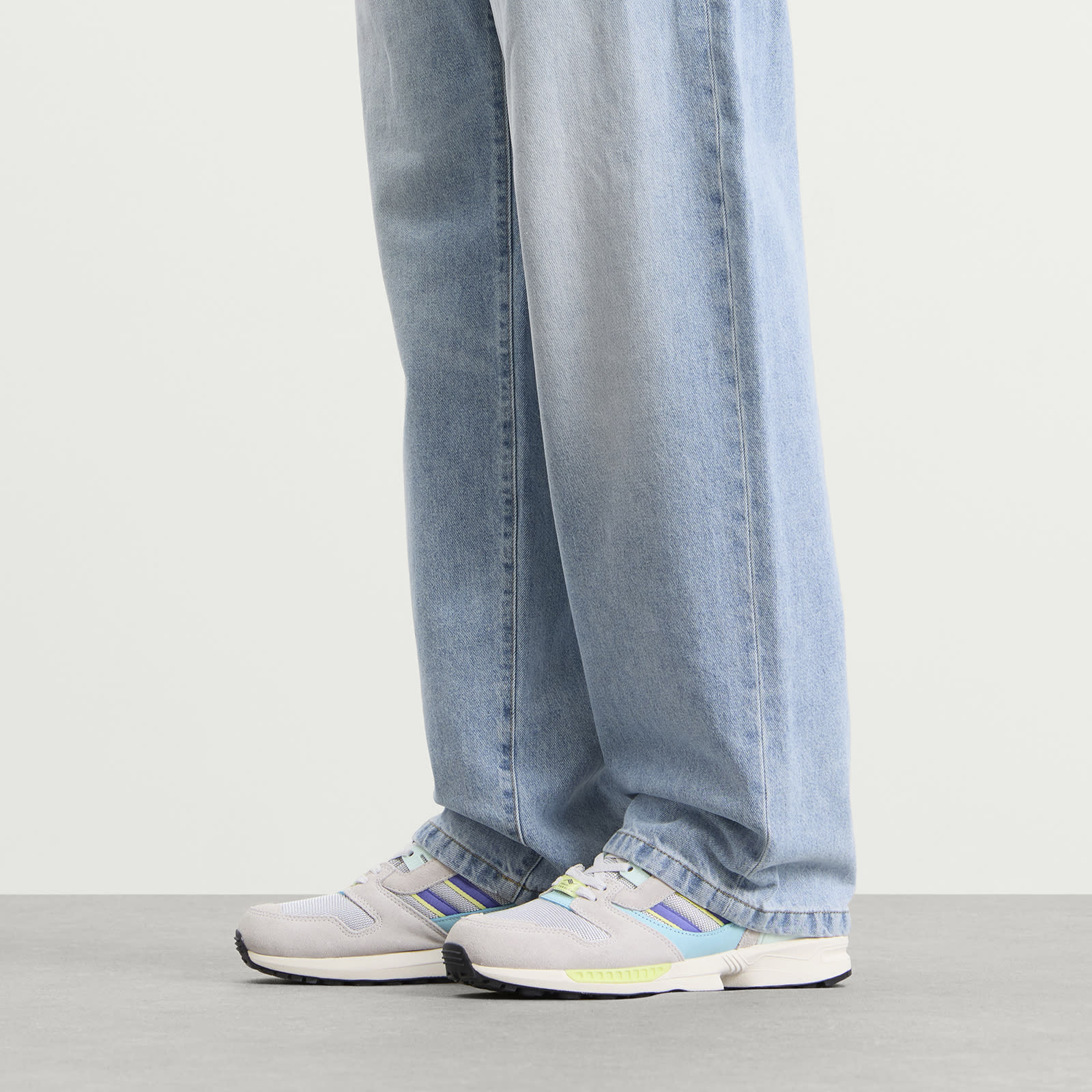 adidas Originals Adidas Men's Zx 8000 Sneaker Grey Two/Purple/Semi