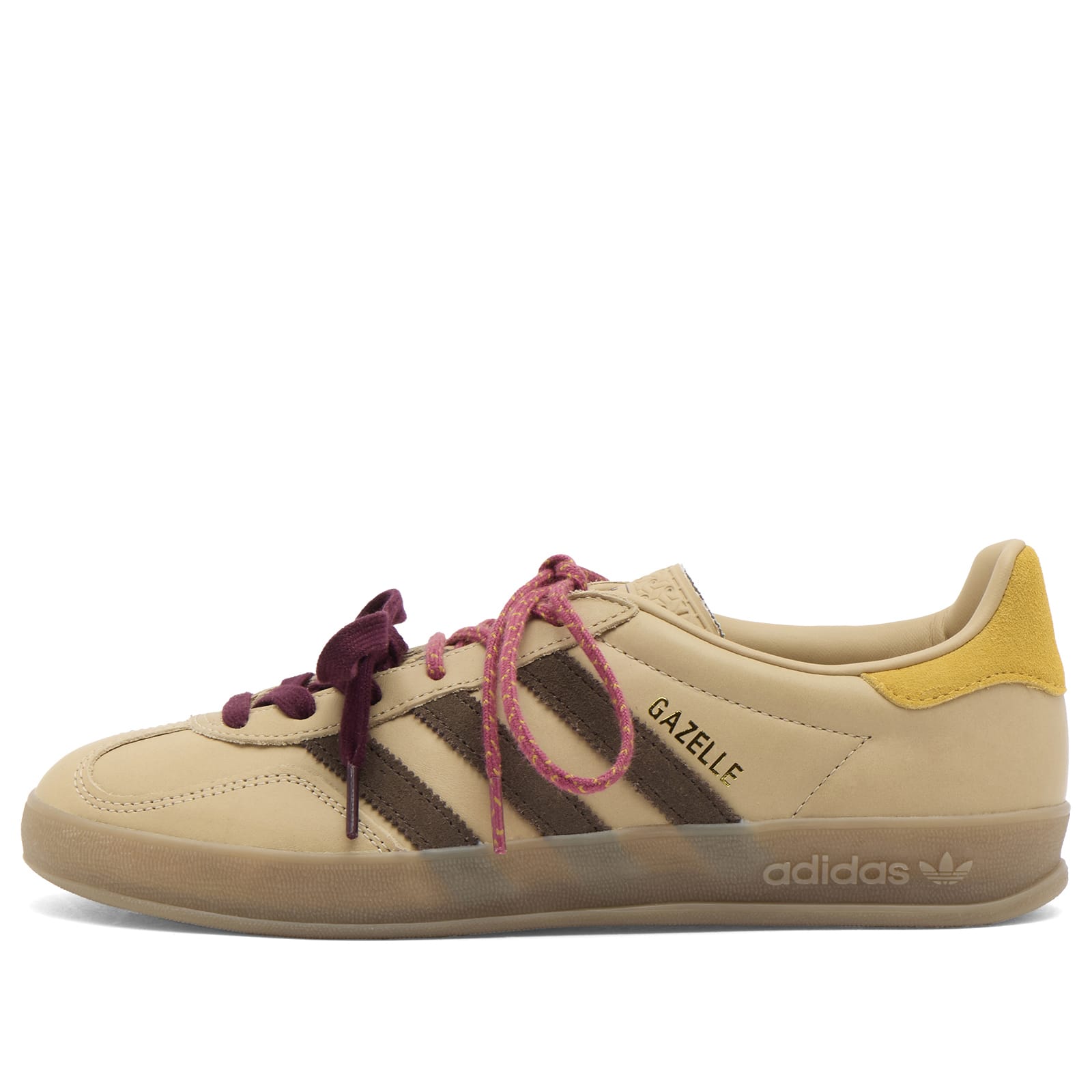 Trampki adidas Gazelle Indoor Magic Beige/ Brown/ Preloved Yellow (W)