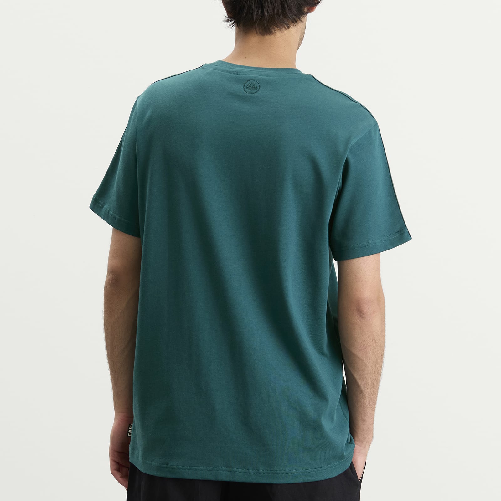END. x Adidas Men's Brockhall SPZL T-Shirt Green | KR0942 | FOOTY.COM