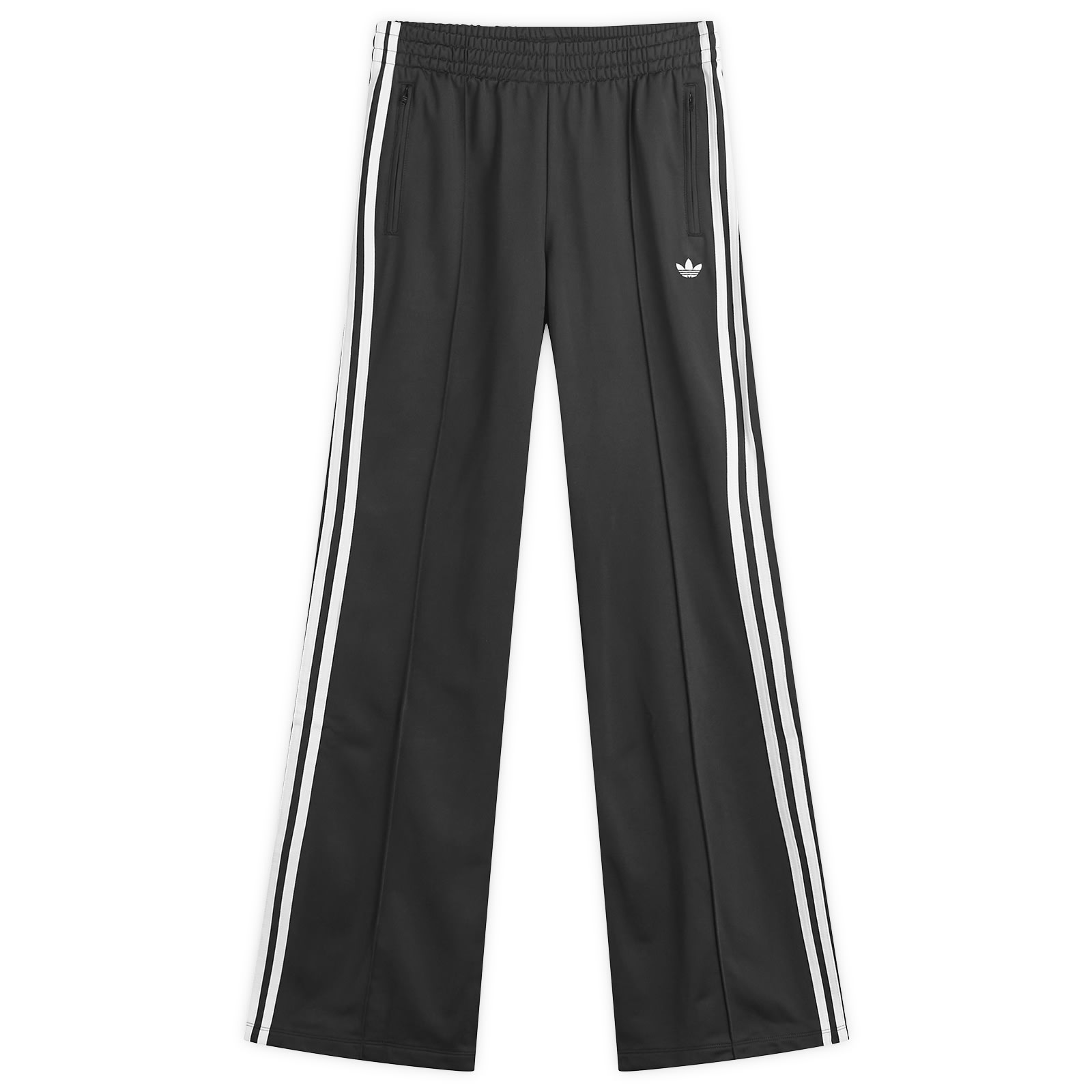 Adidas Women's Bell Bottom Firebird Track Pants Black