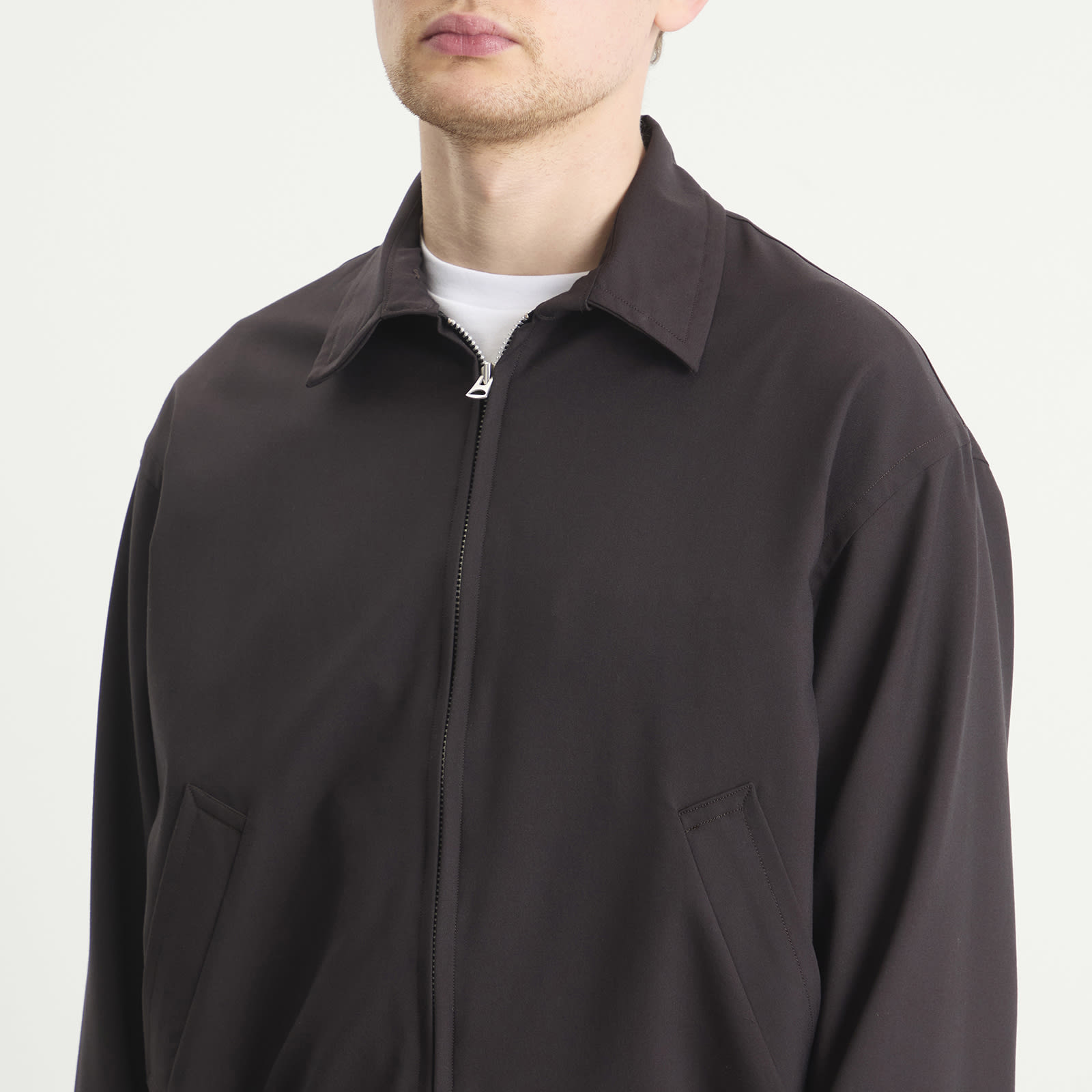 Wool Poplin Zip Blouson | 캡틴선샤인 | FETCHING