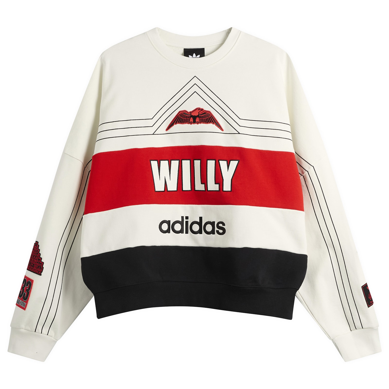 Restock: adidas x Willy Chavarria NY Ball Crew Sweat