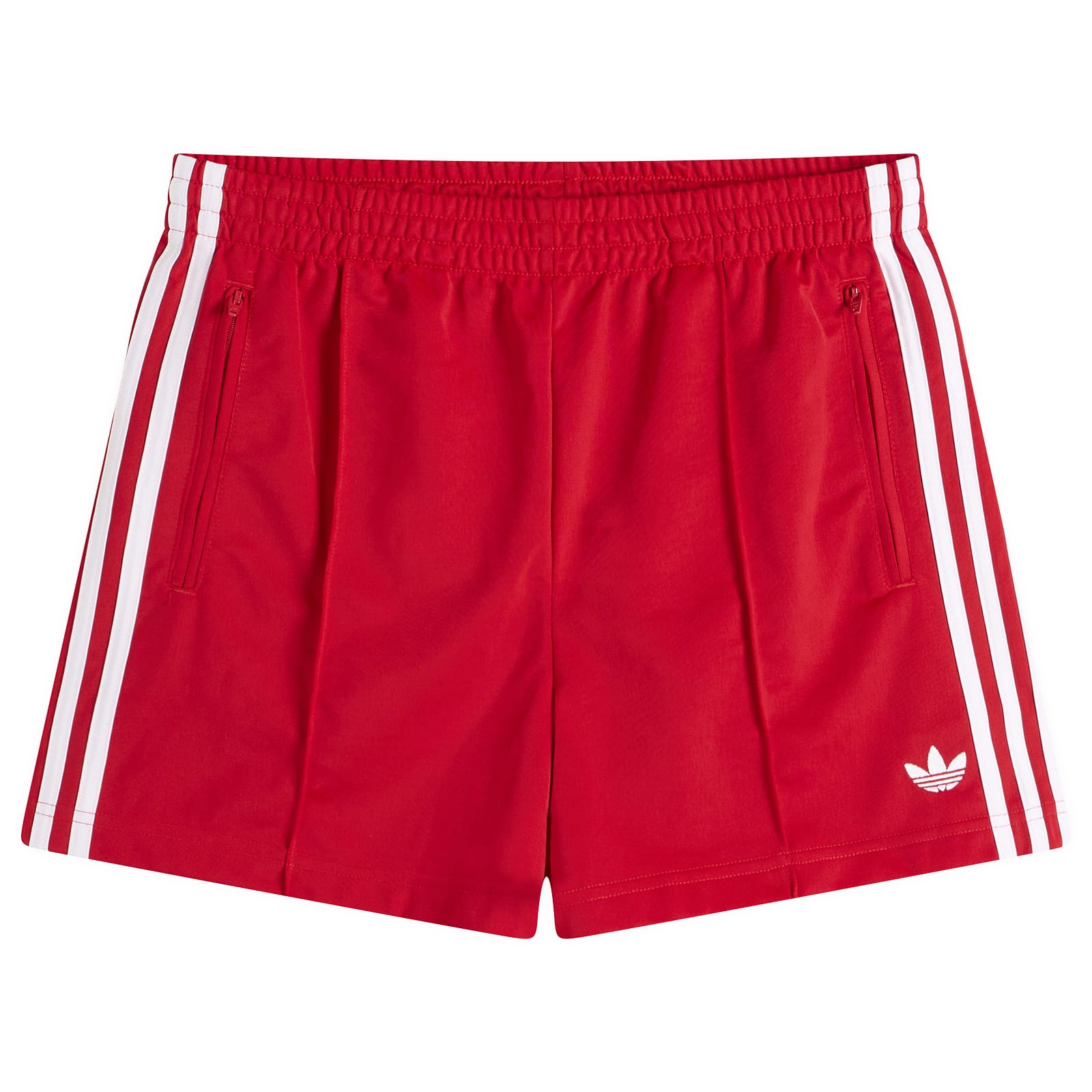 Adidas Women's Firebird Shorts Better Scarlet/White