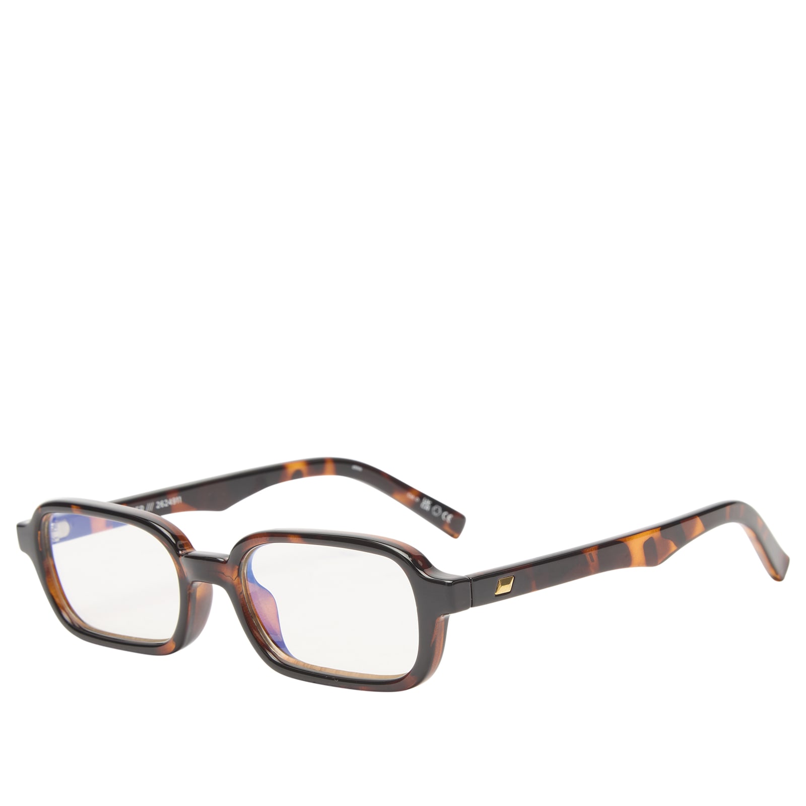 Le Specs Women's Pilferer Blue Light Optical Glasses in Tort/Blue Light Lens 