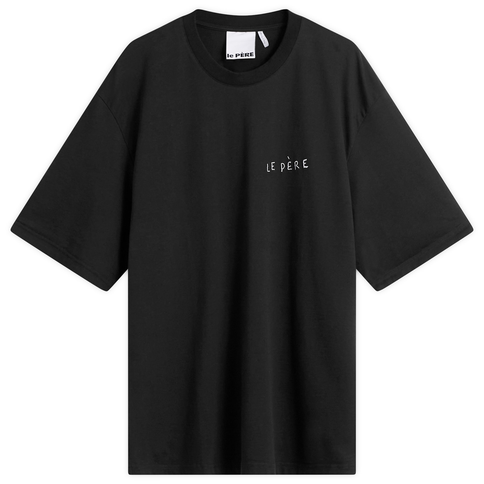 Le Père Men’s Double Sleeve T-Shirt Black