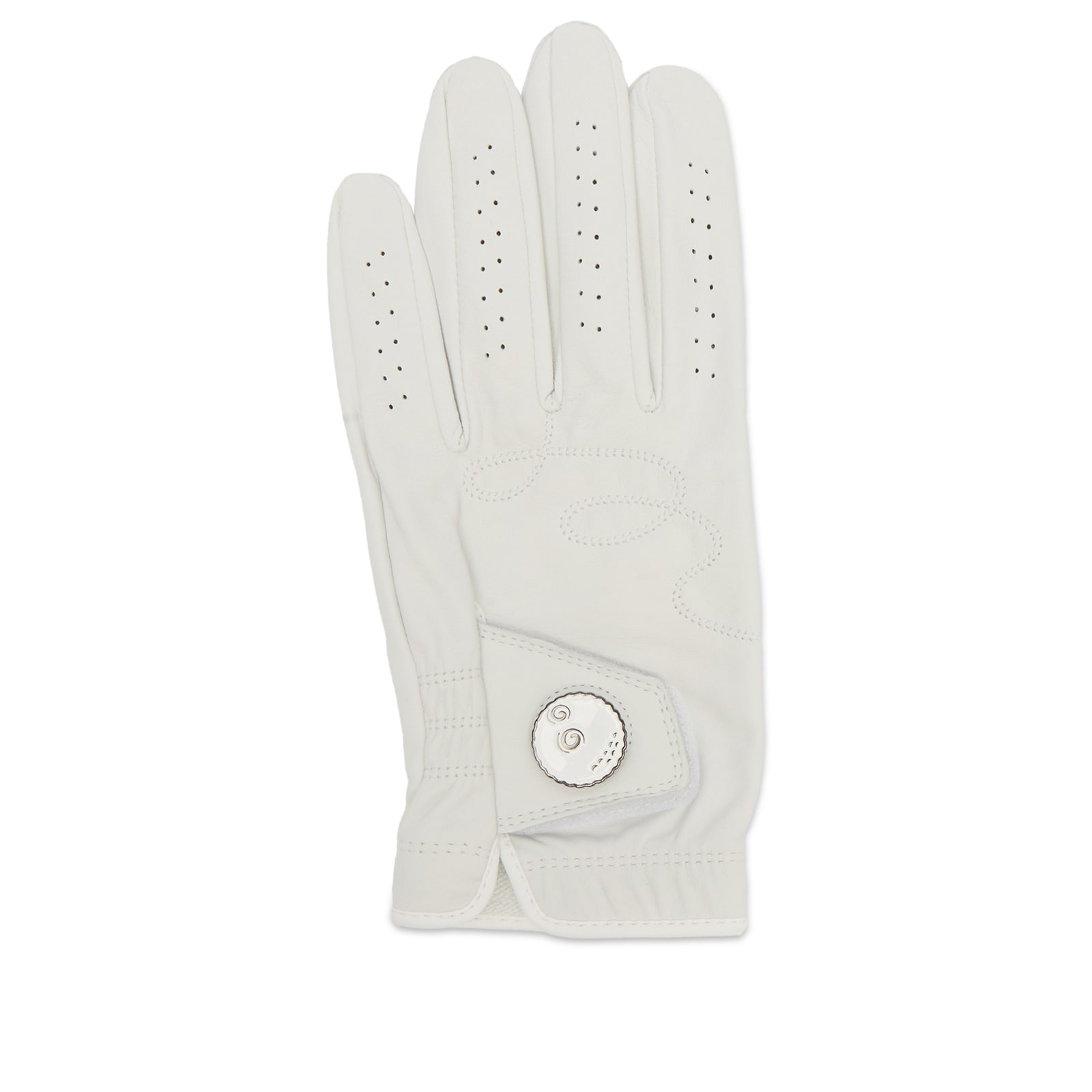 Malbon Men’s Buckets Glove White