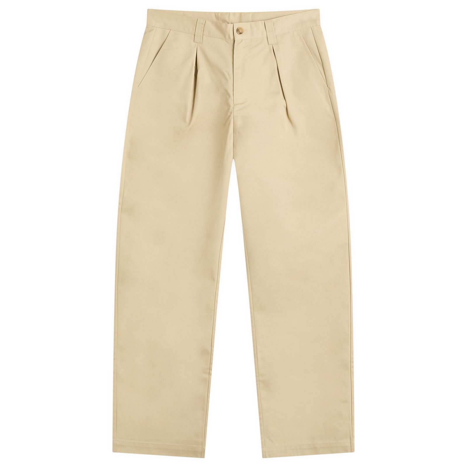 Malbon Men’s Reverse Pleat Trouser Khaki