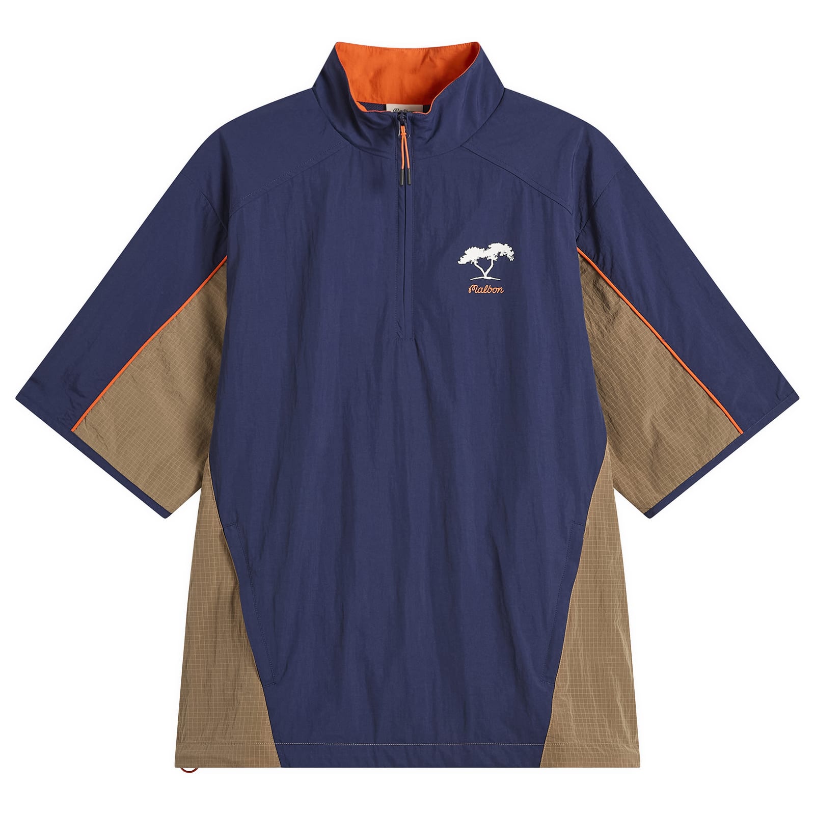 Malbon Men’s Torrey Pines Windshirt Baritone Blue/Sea Turtle