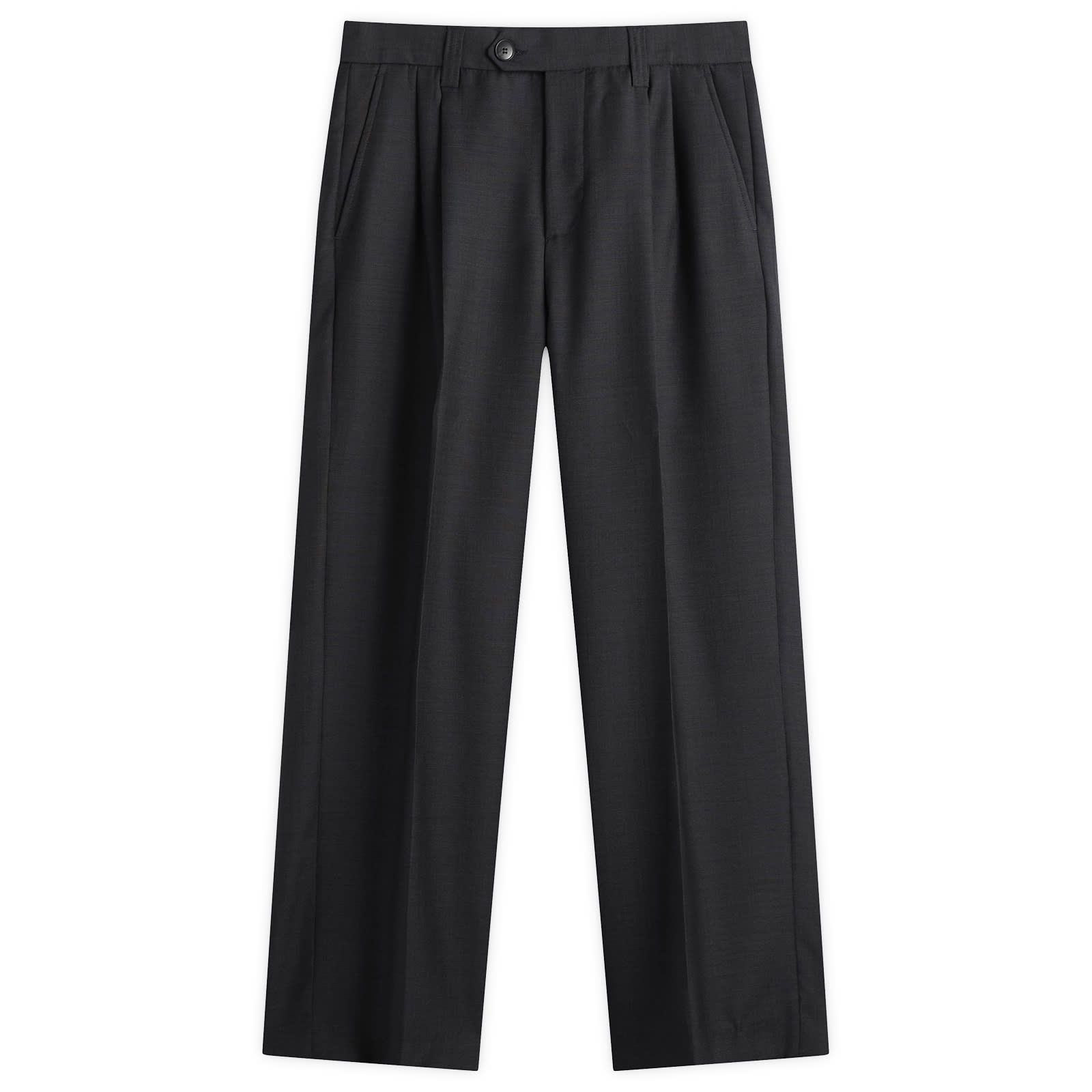 mfpen Men’s Grain Classic Trousers Dark Grey