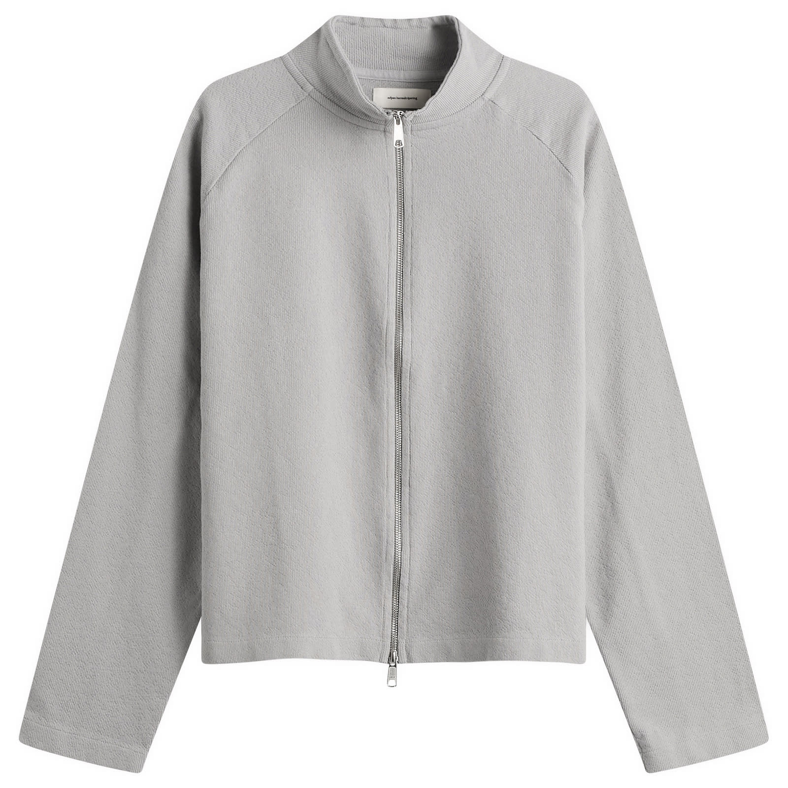 mfpen Men’s Needle Jump Leisure Zip Up Mineral Grey