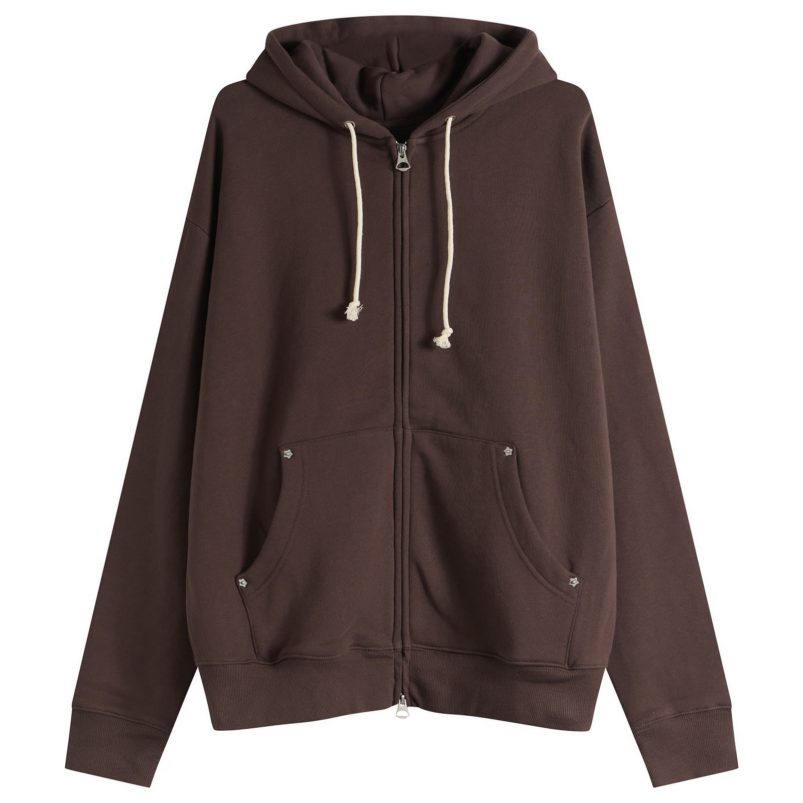 Larriet Men’s G9 Zip Hoodie Brown