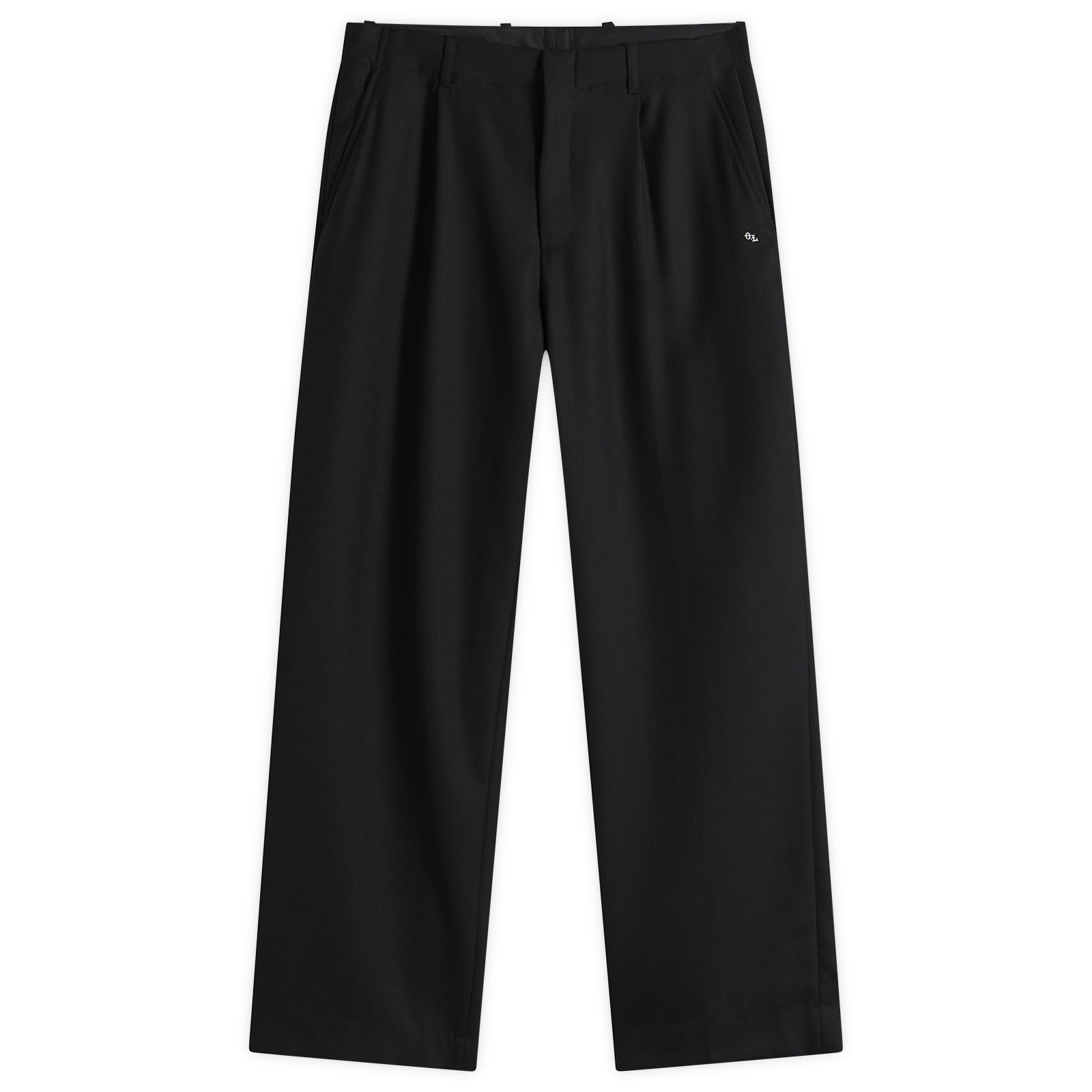 Our Legacy Men's Borrowed Chino in Black, Size IT 52