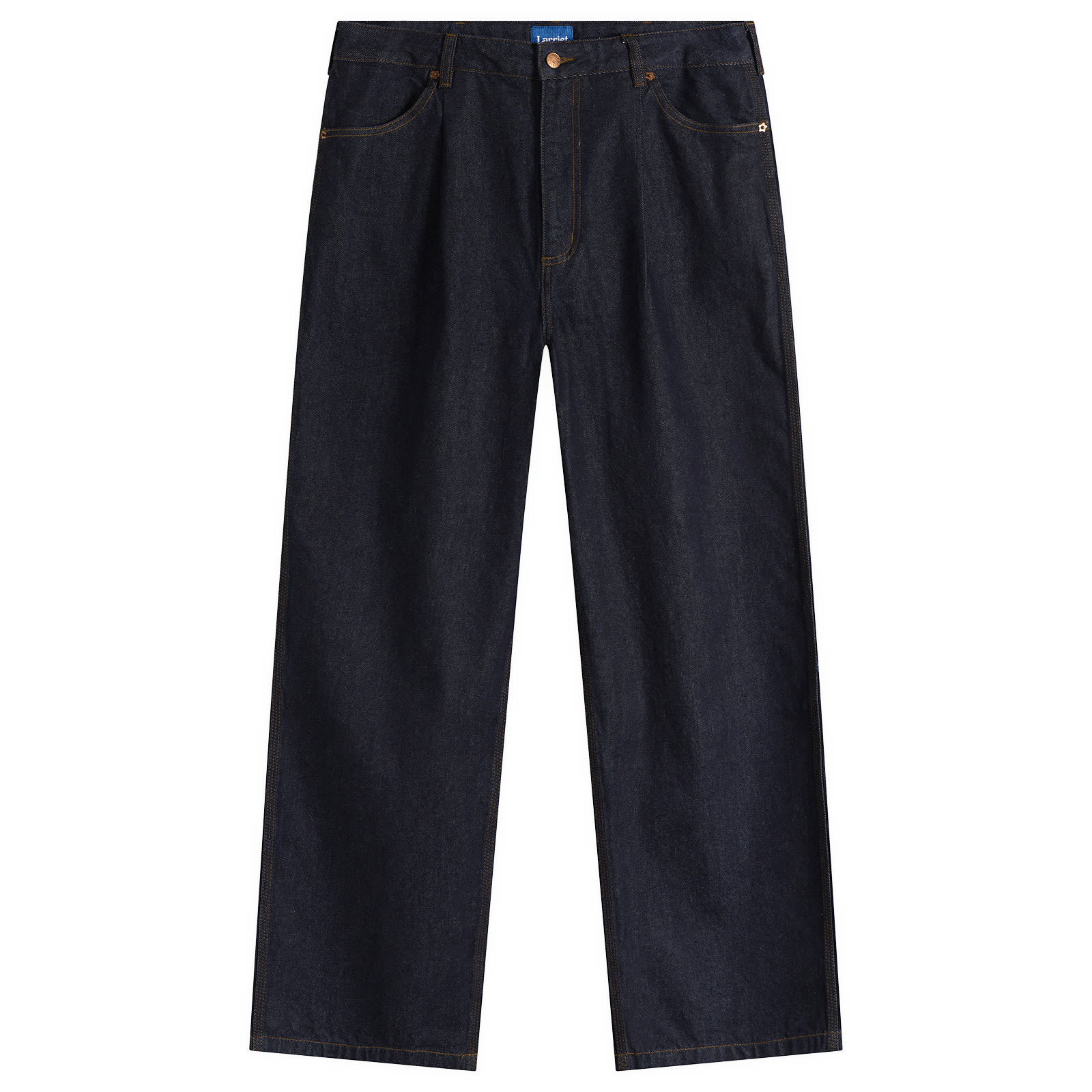 Larriet Men’s Frederick Pleated Pant Indigo Denim