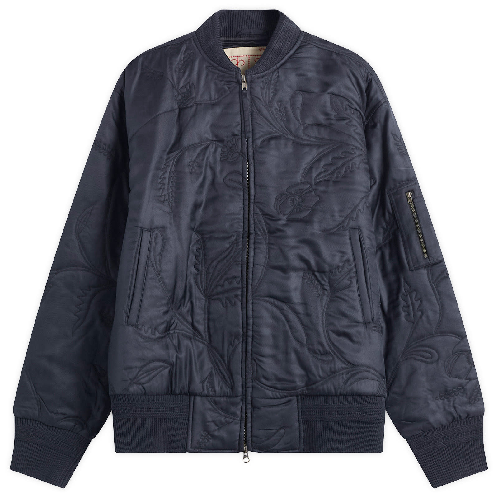 Kardo Men’s Max Embroidered Bomber Jacket Navy