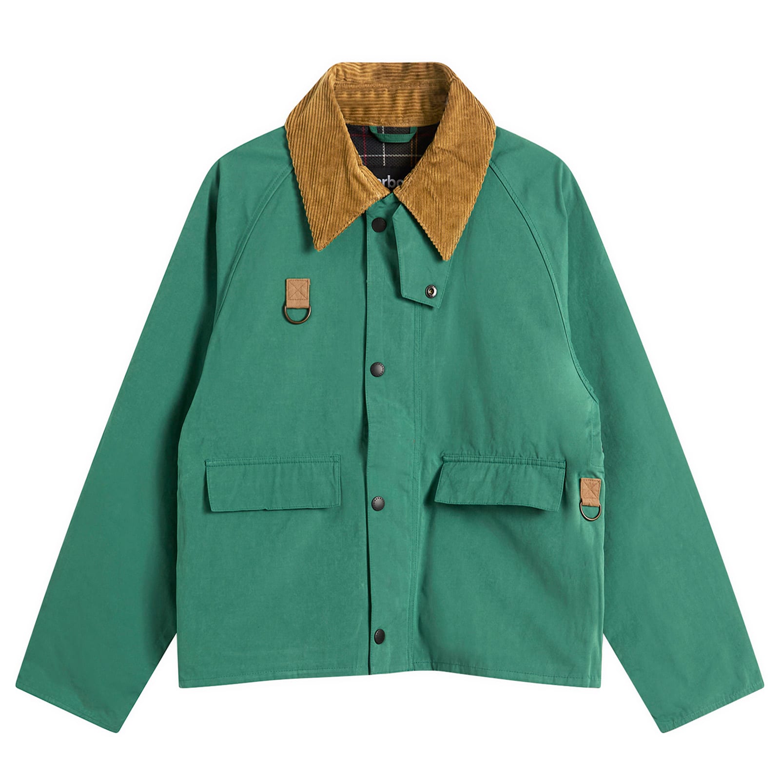 Barbour Men’s OS Spey Casual Jacket Racing Green