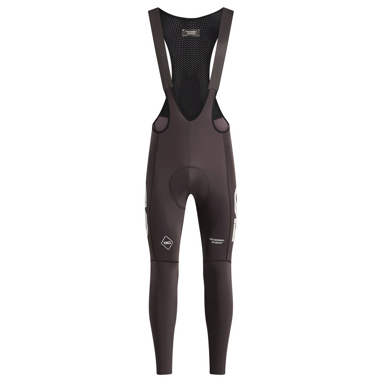 Pas Normal Studios Men’s T.K.O. Essential Thermal Long Bibs Dark Purple