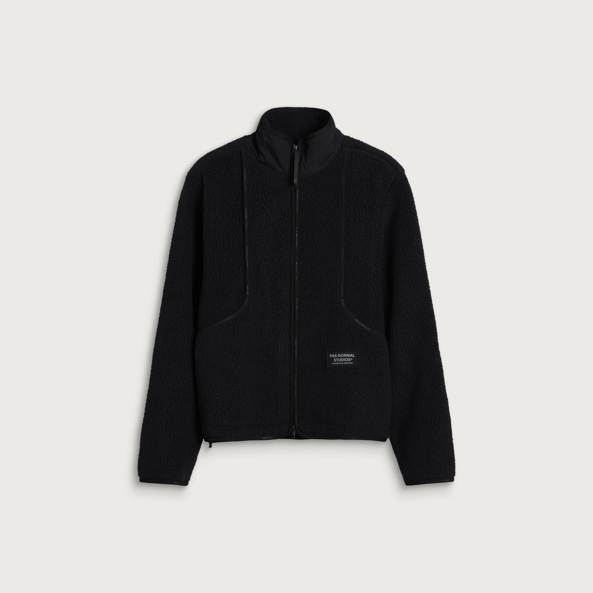 Pas Normal Studios Men’s Off-Race Pile Fleece Jacket Black