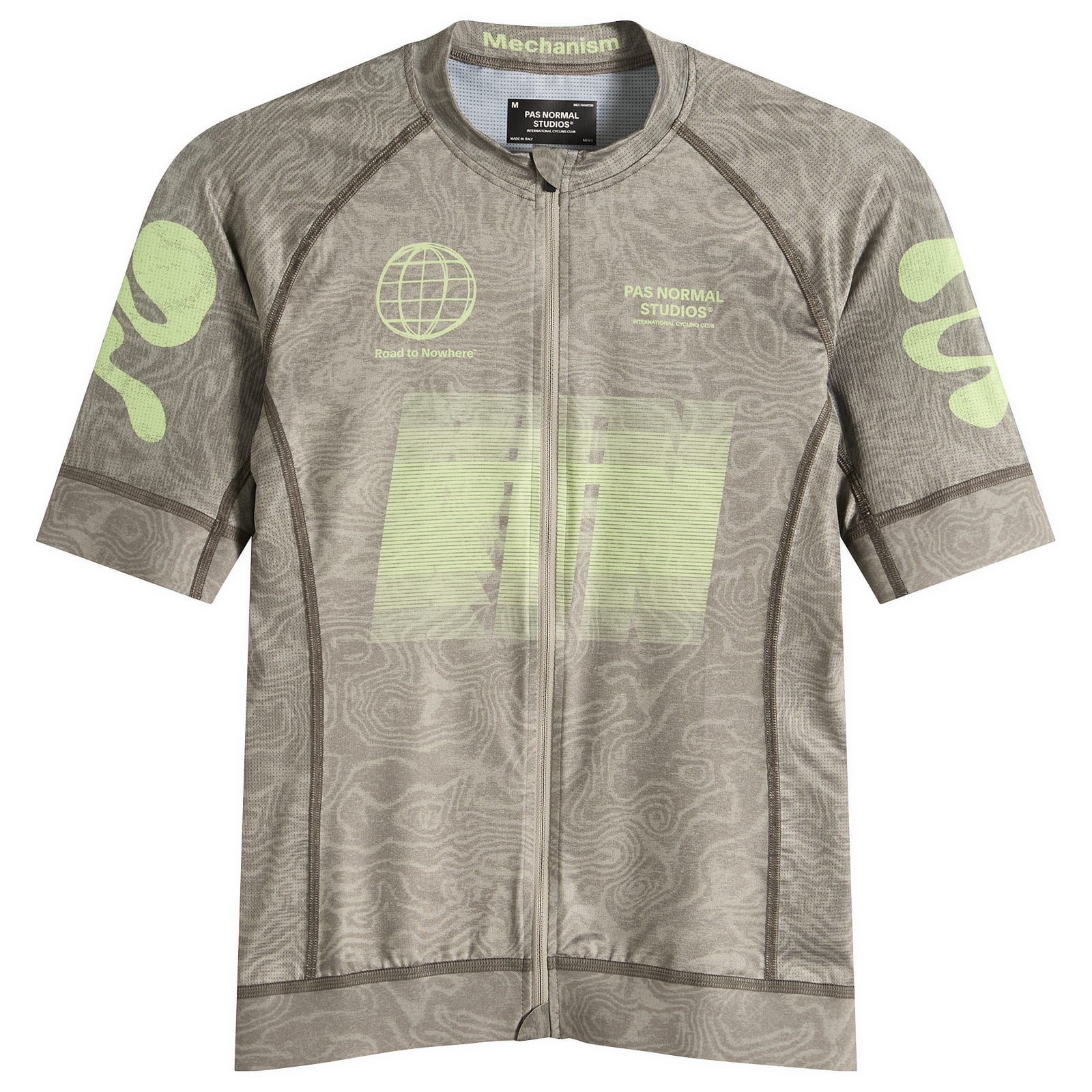 Pas Normal Studios Men’s Mechanism RTN Logo Jersey Aop Rtn Earth