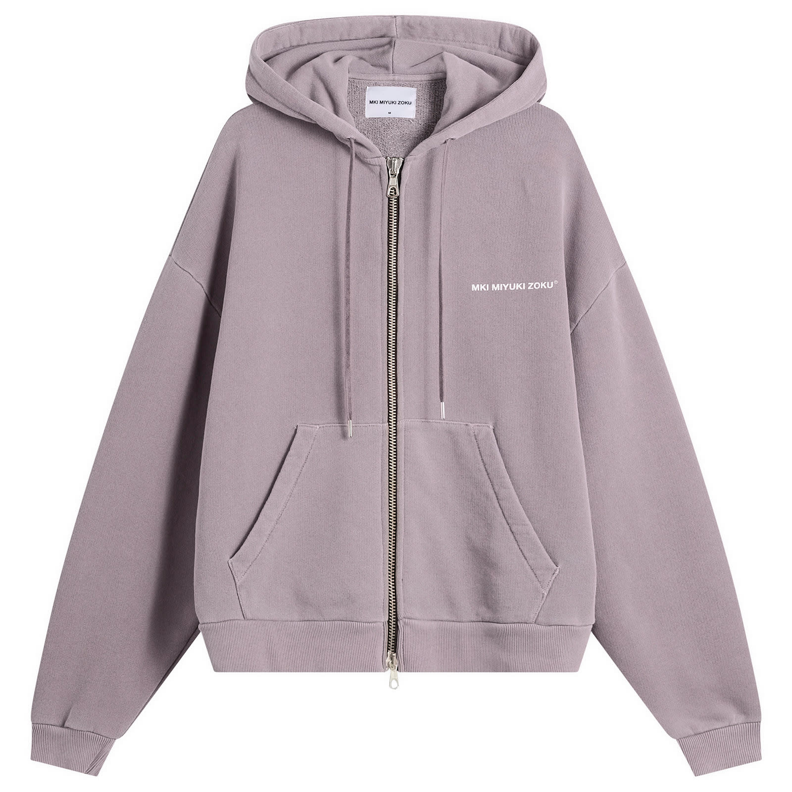 MKI Men’s Uniform Zip Hoody Pigment Raisin