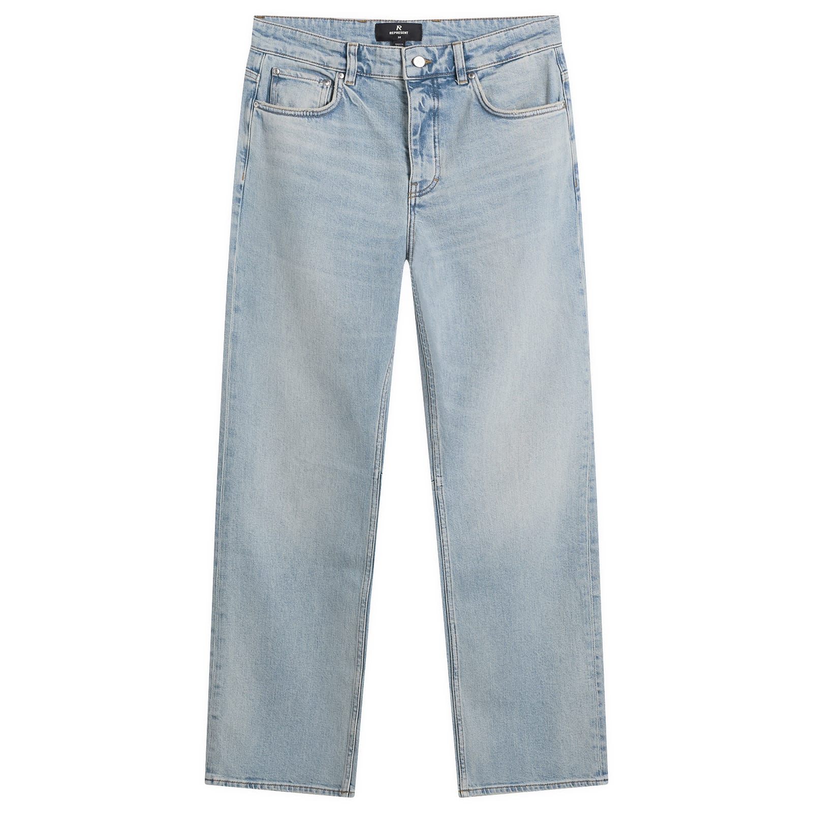 Represent Men’s Kick Flare Denim Jeans California Blue