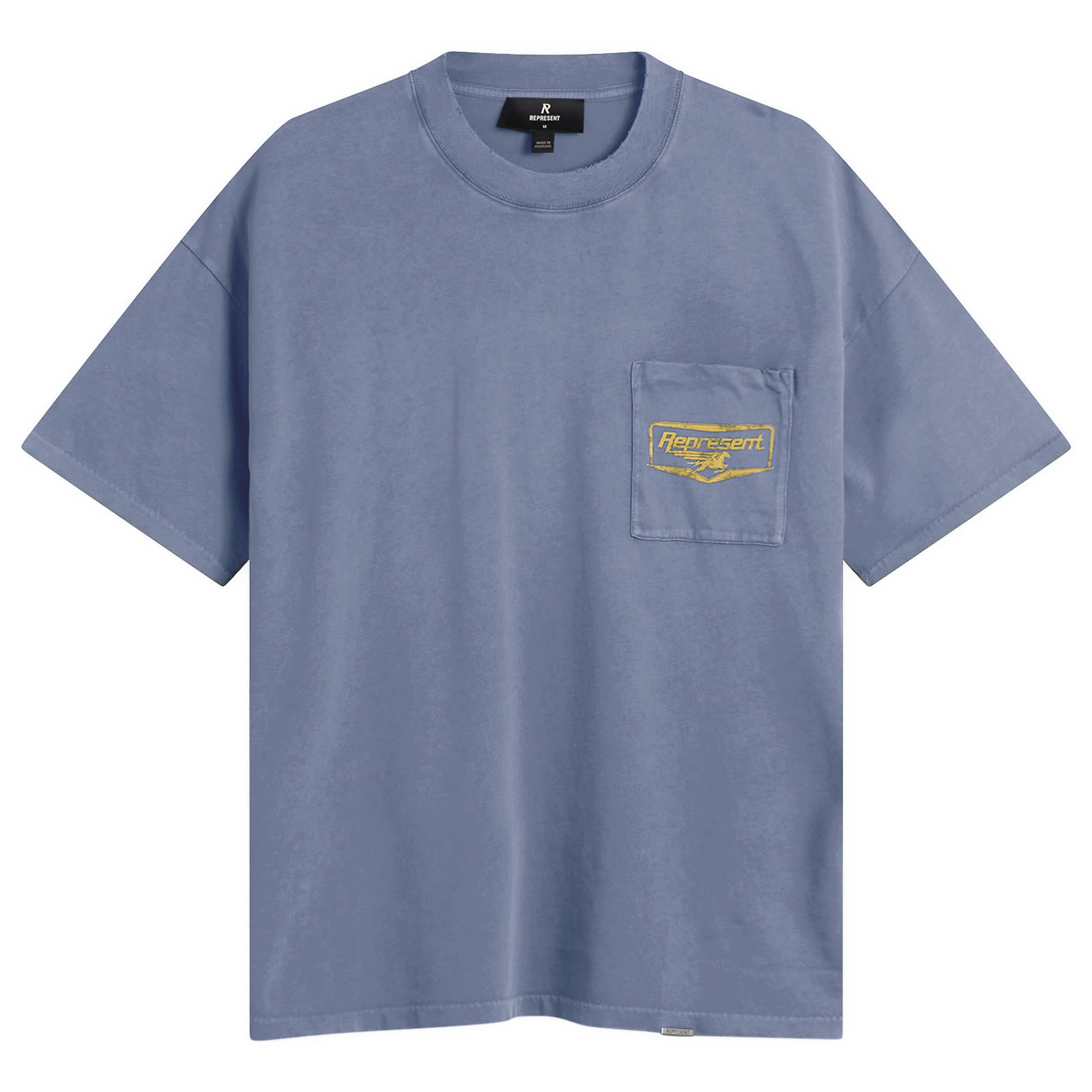 Represent Men’s Nothing Faster T-Shirt Indigo