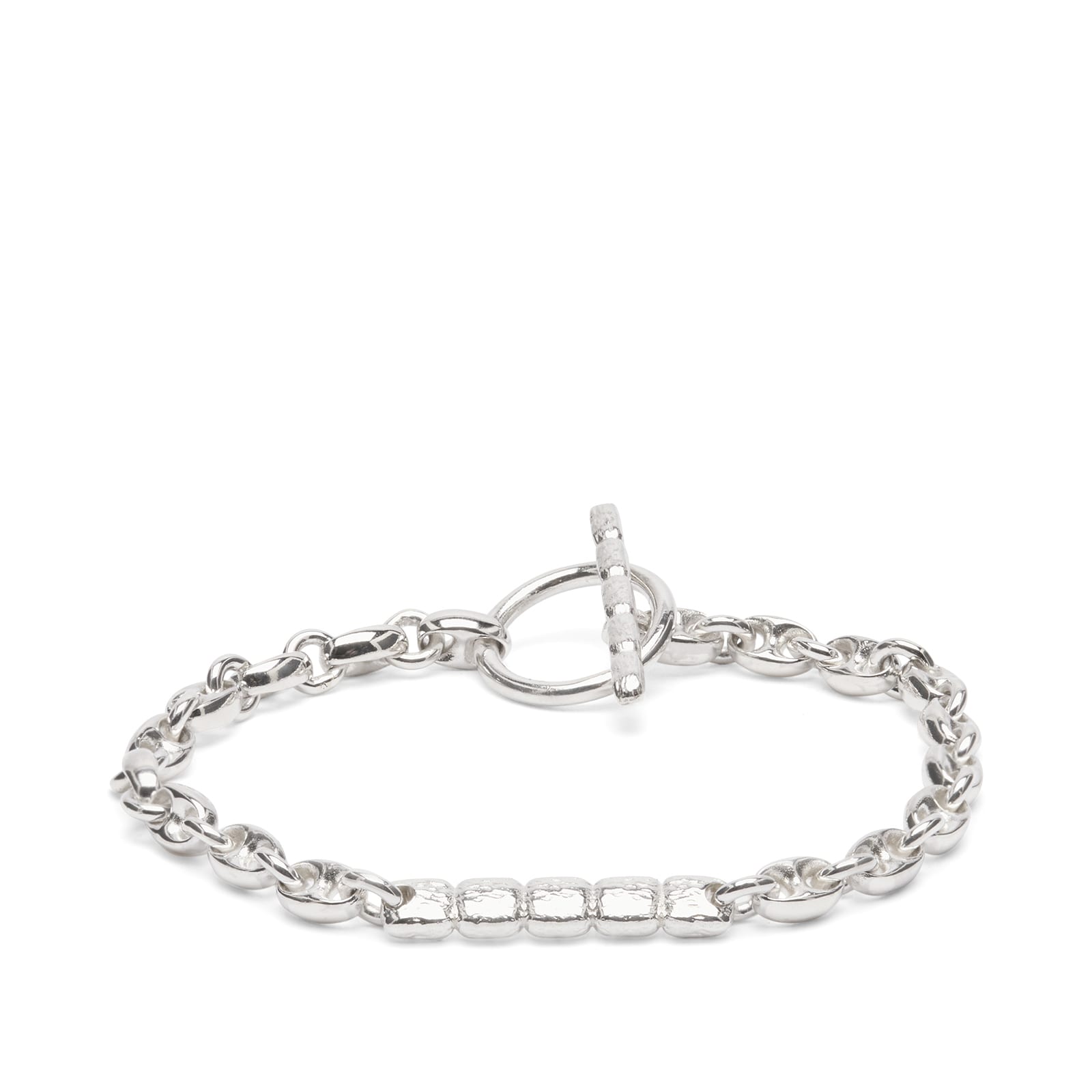 Maple Men’s Steely Bracelet Silver