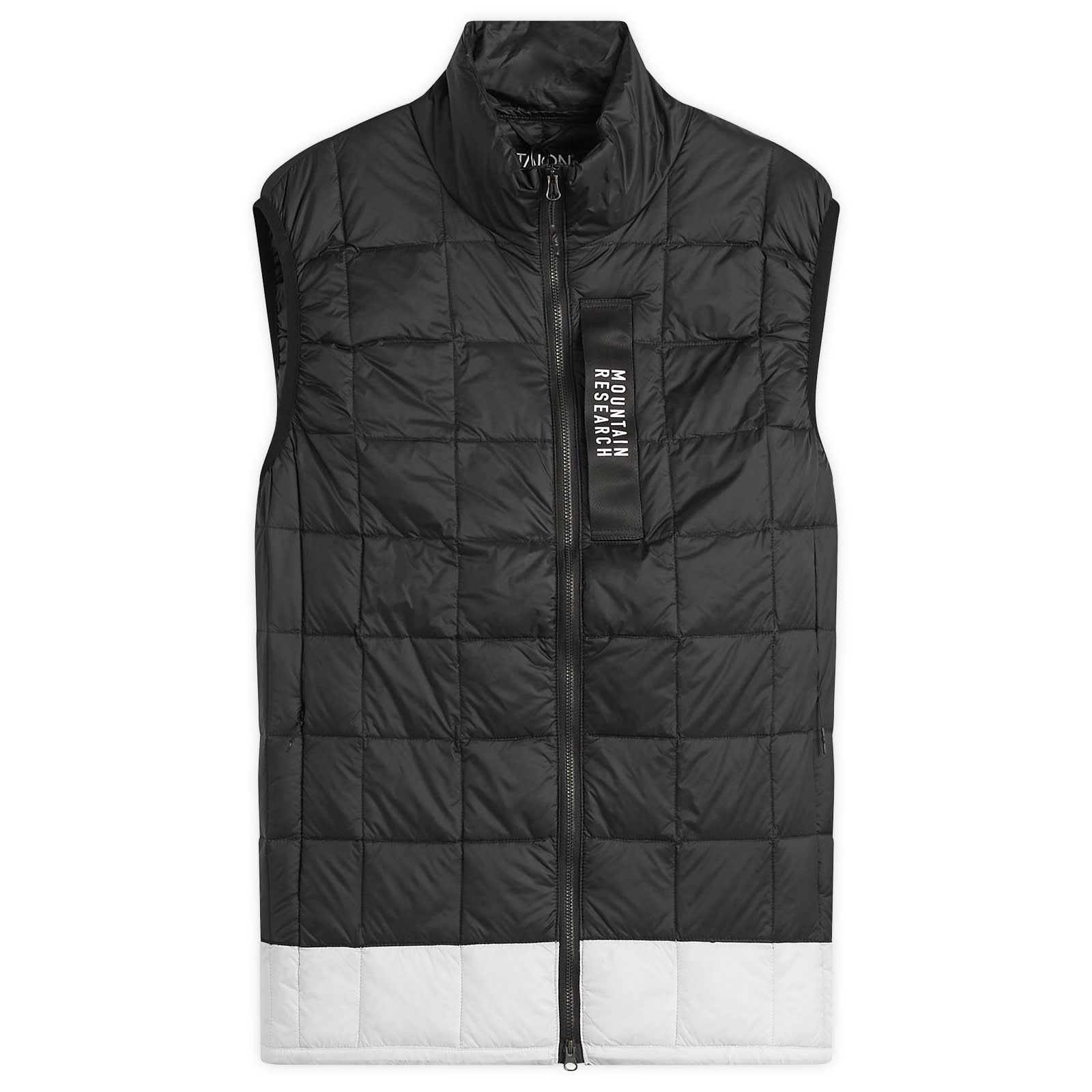 Taion Men’s x Mountain Research Down Zip Vest Black