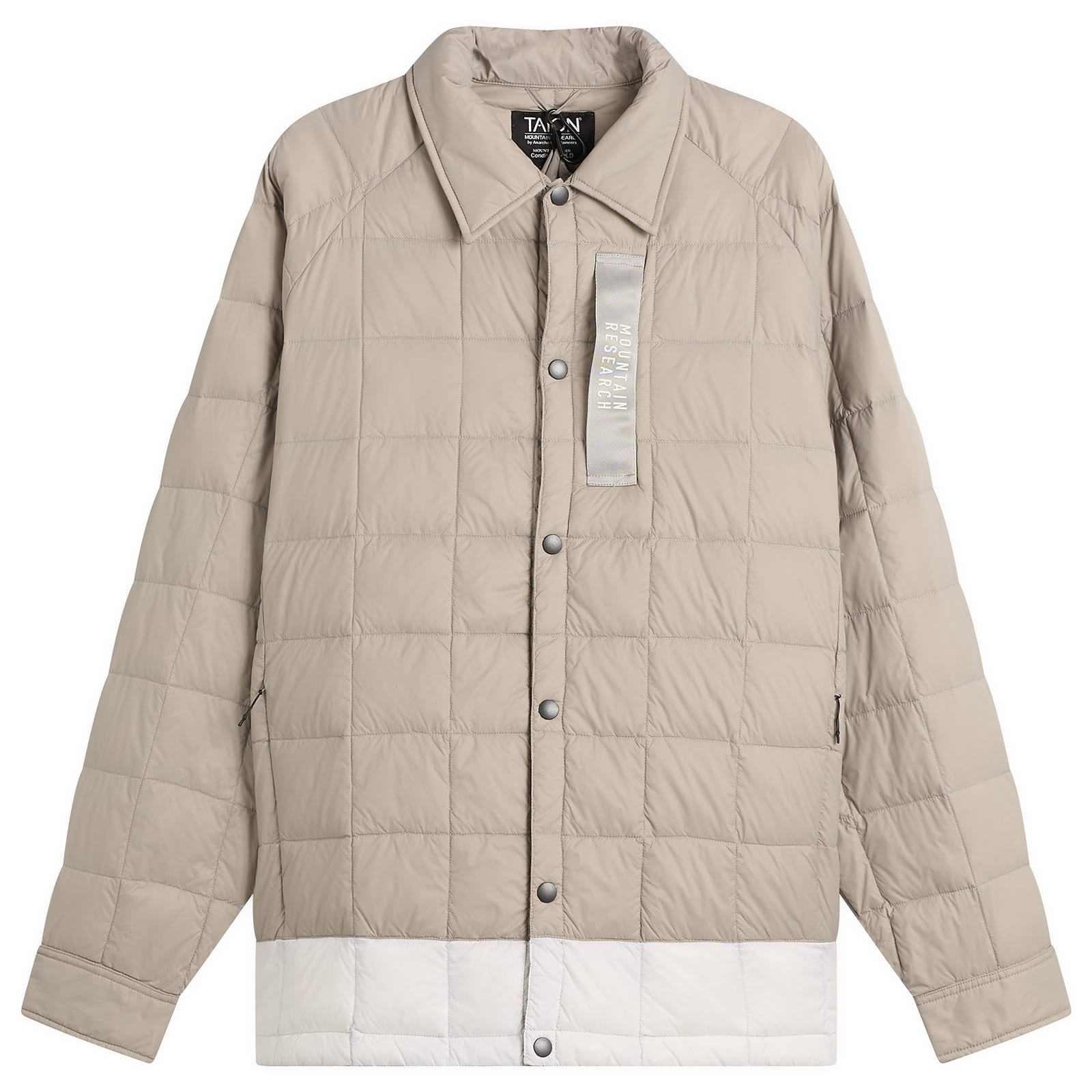 Taion Men’s x Mountain Research Down Coach Jacket Grey