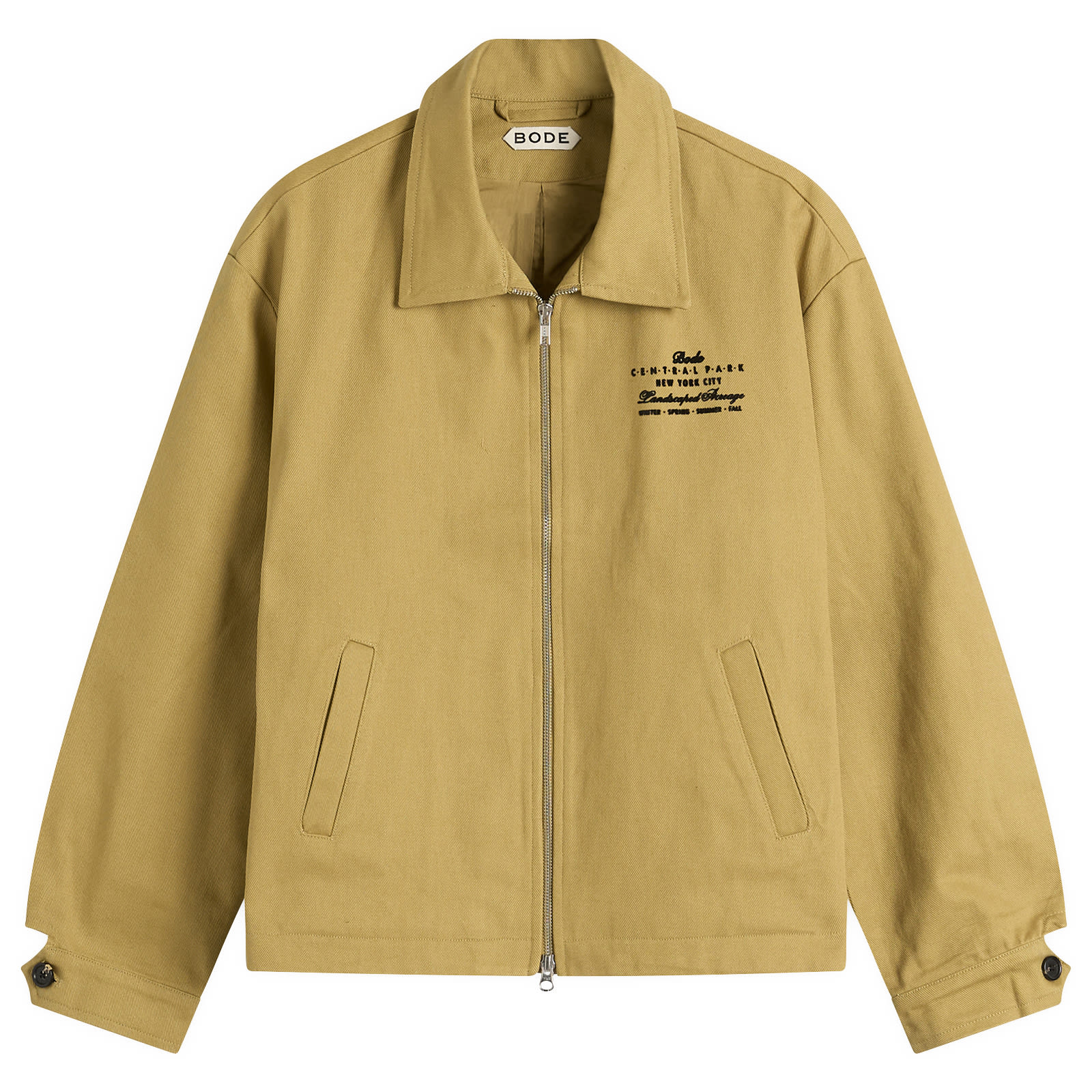 Bode Men’s Central Park Jacket Ocre