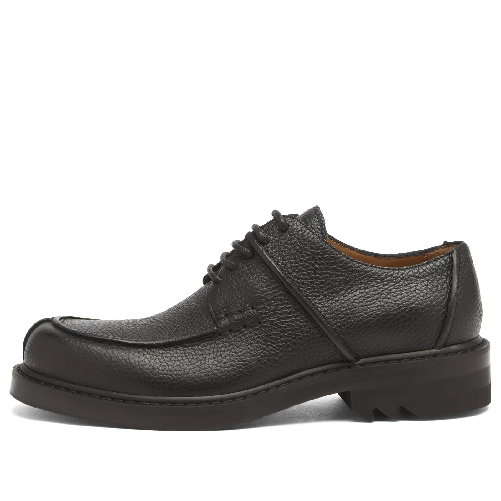 Dries Van Noten Leather Derby Shoes Black | END. (US)