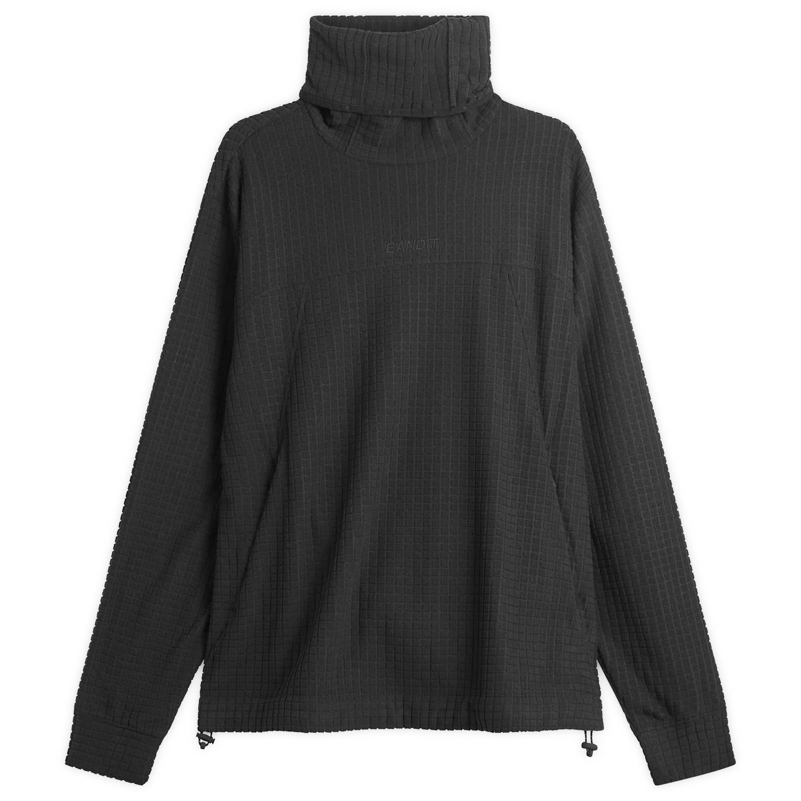 Bandit Men’s Macrosoft Grid Snood Pullover Bandit Black