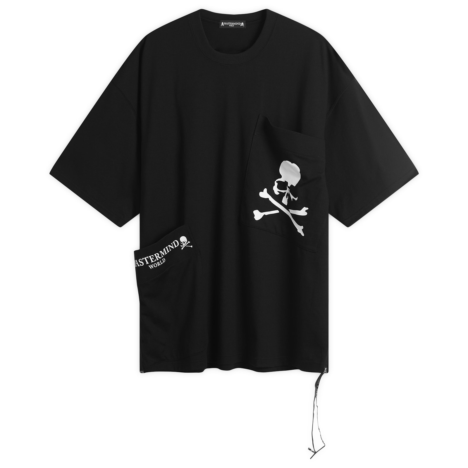 MASTERMIND WORLD Men’s Multi Pocket Short Sleeve T-Shirt Black