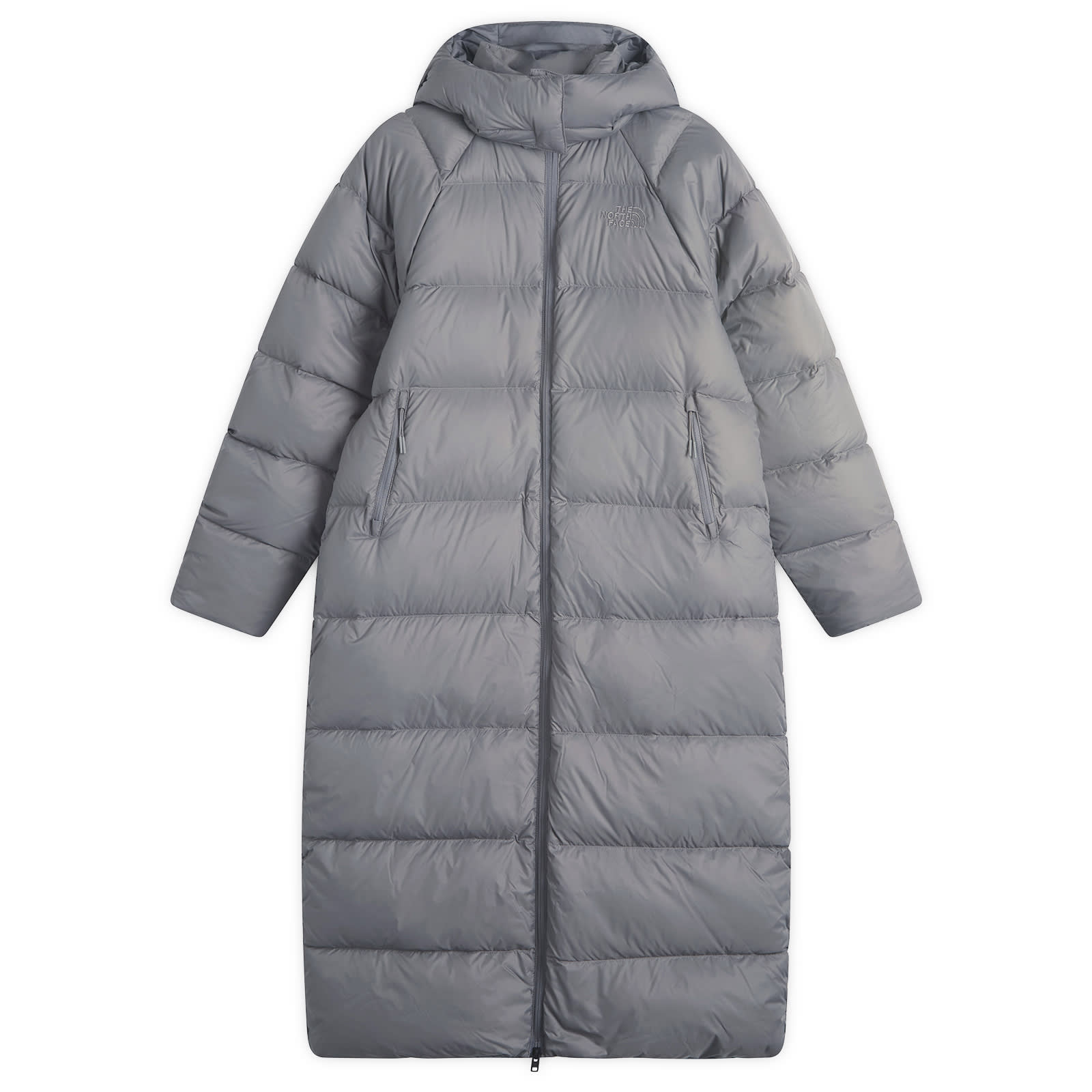 The North Face Women's Hydrenalite City Long Down Parka Smoked Pearl