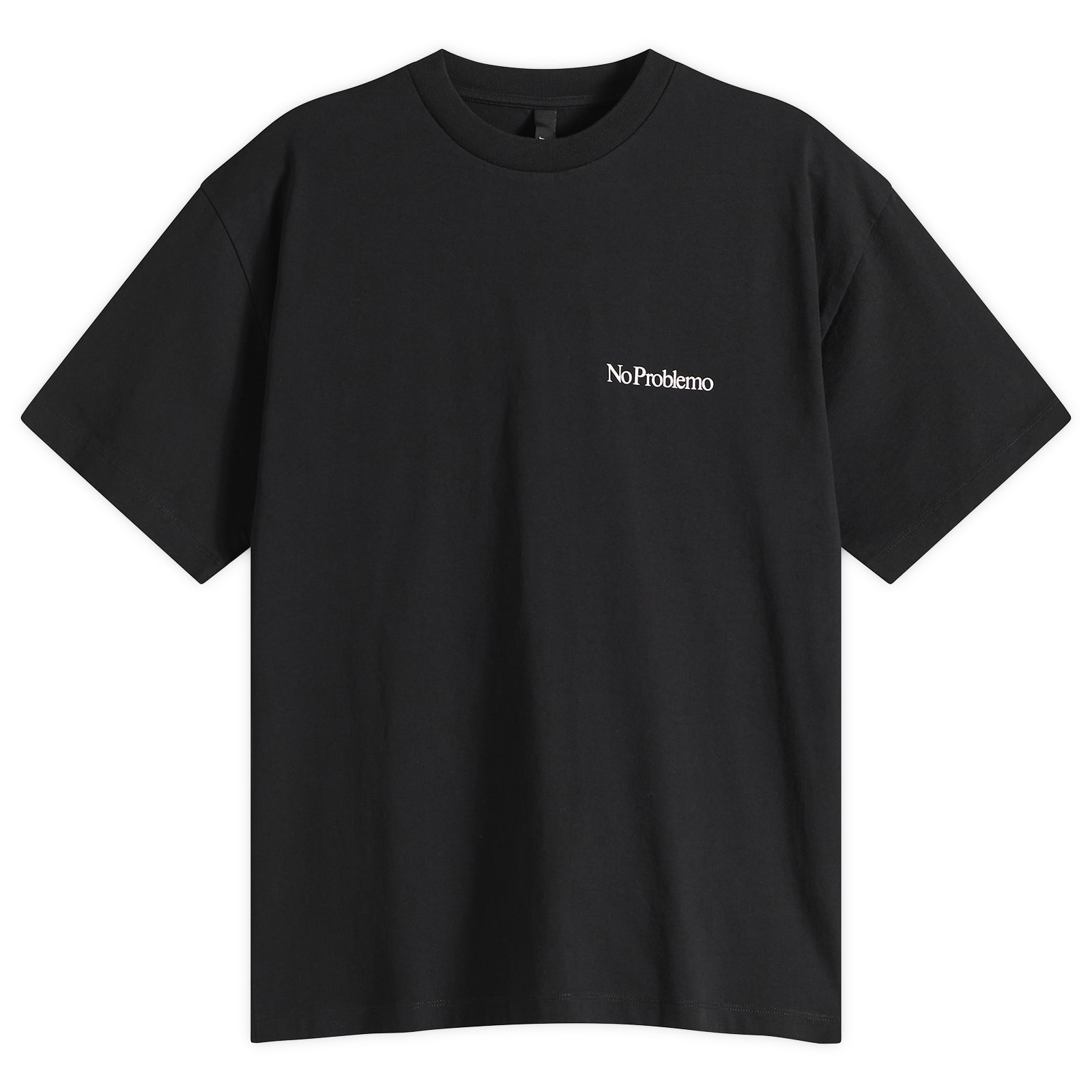 No Problemo Men’s Space Block SS Tee Black