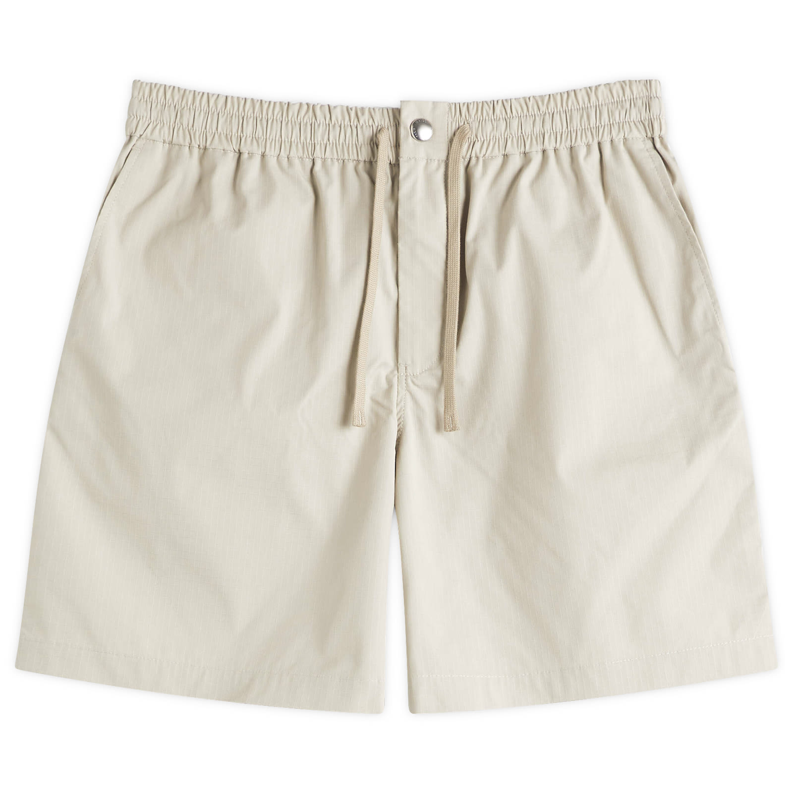 Maison Kitsuné Men's Truffle Maison Kitsune Handwriting Ripstop Shorts