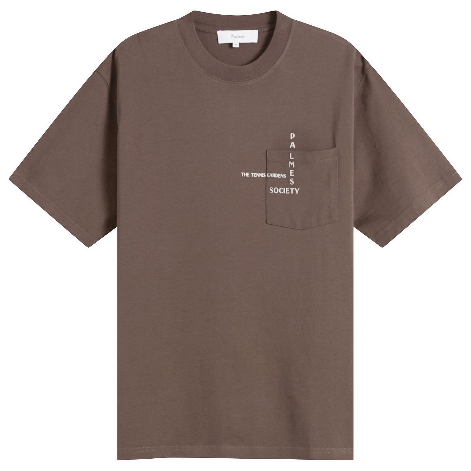Palmes Men’s Ramus Pocket T-Shirt Brown
