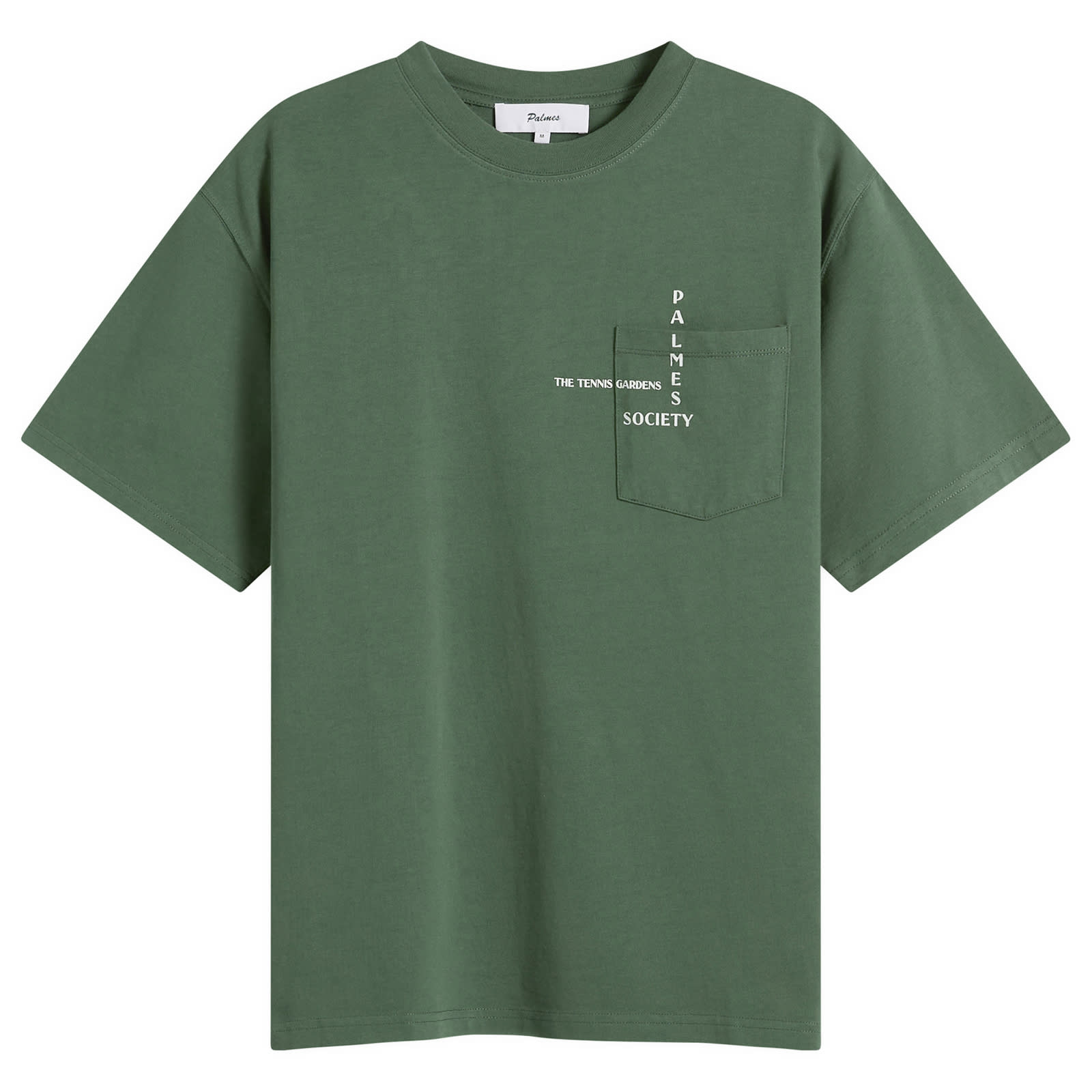 Palmes Men’s Ramus Pocket T-Shirt Dark Green