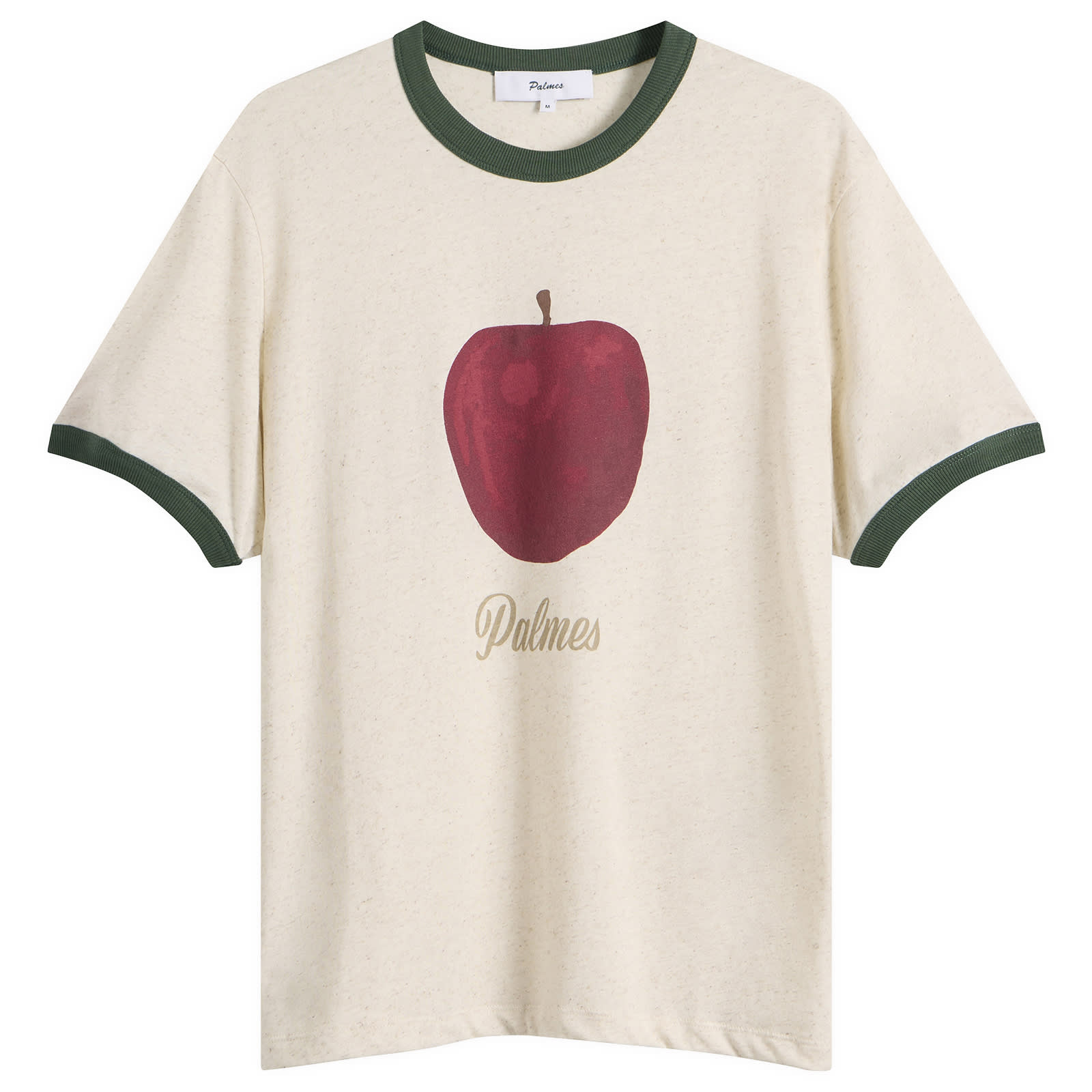 Palmes Men’s Apple Ringer T-Shirt Broken White