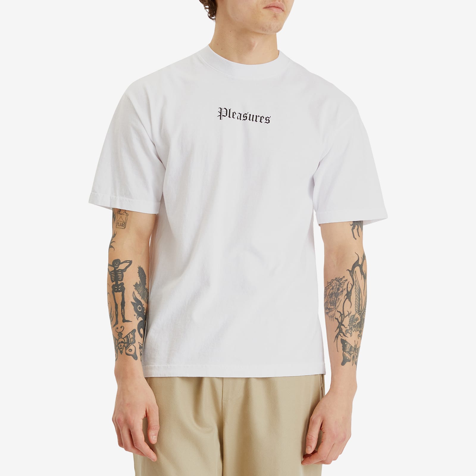 【PLEASURES】 BURN AGAIN T-SHIRT White BURN AGAIN T-SHIRT – PLEASURES